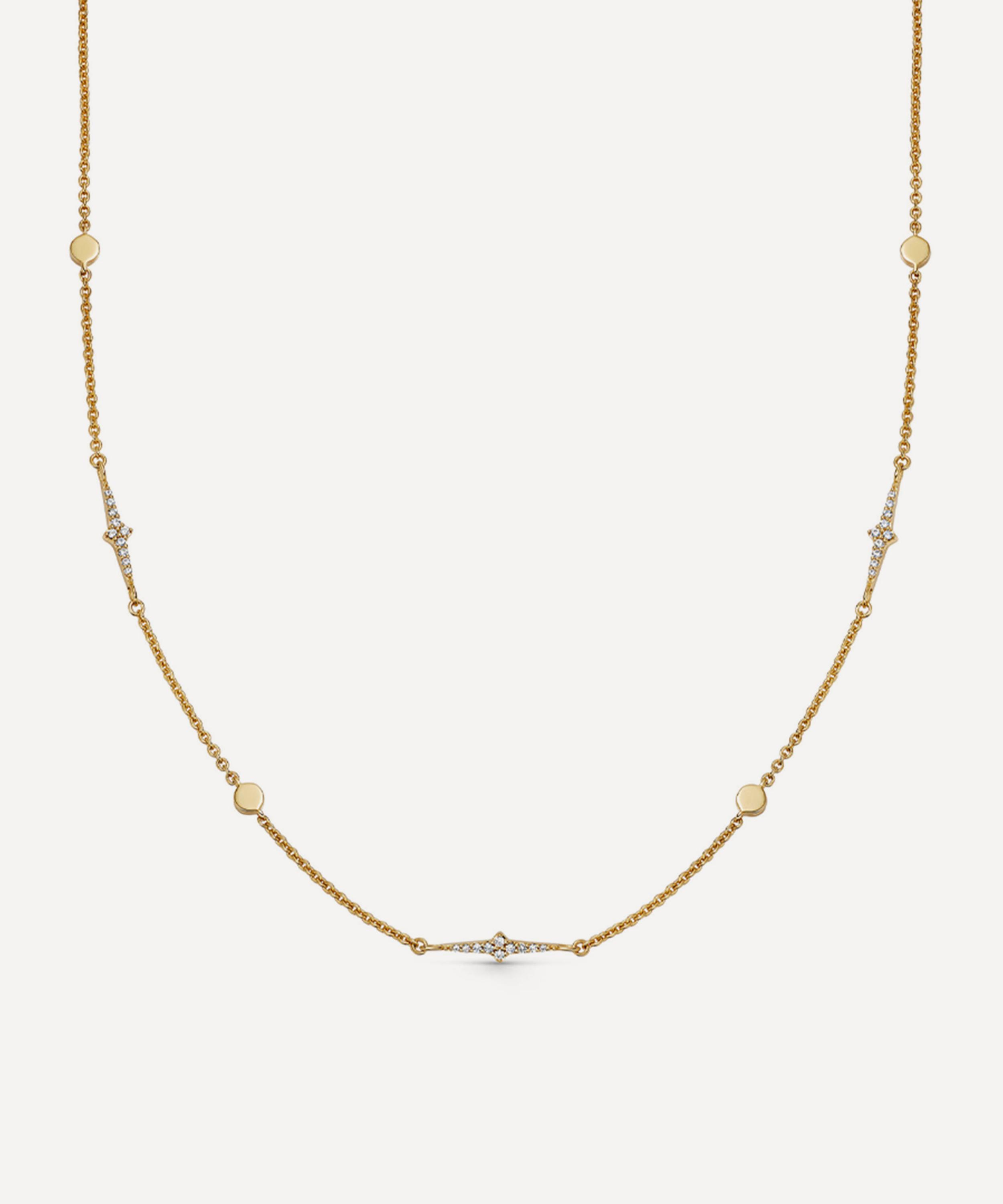 Astley Clarke 18ct Gold-plated Vermeil Silver Luna Light Station Necklace