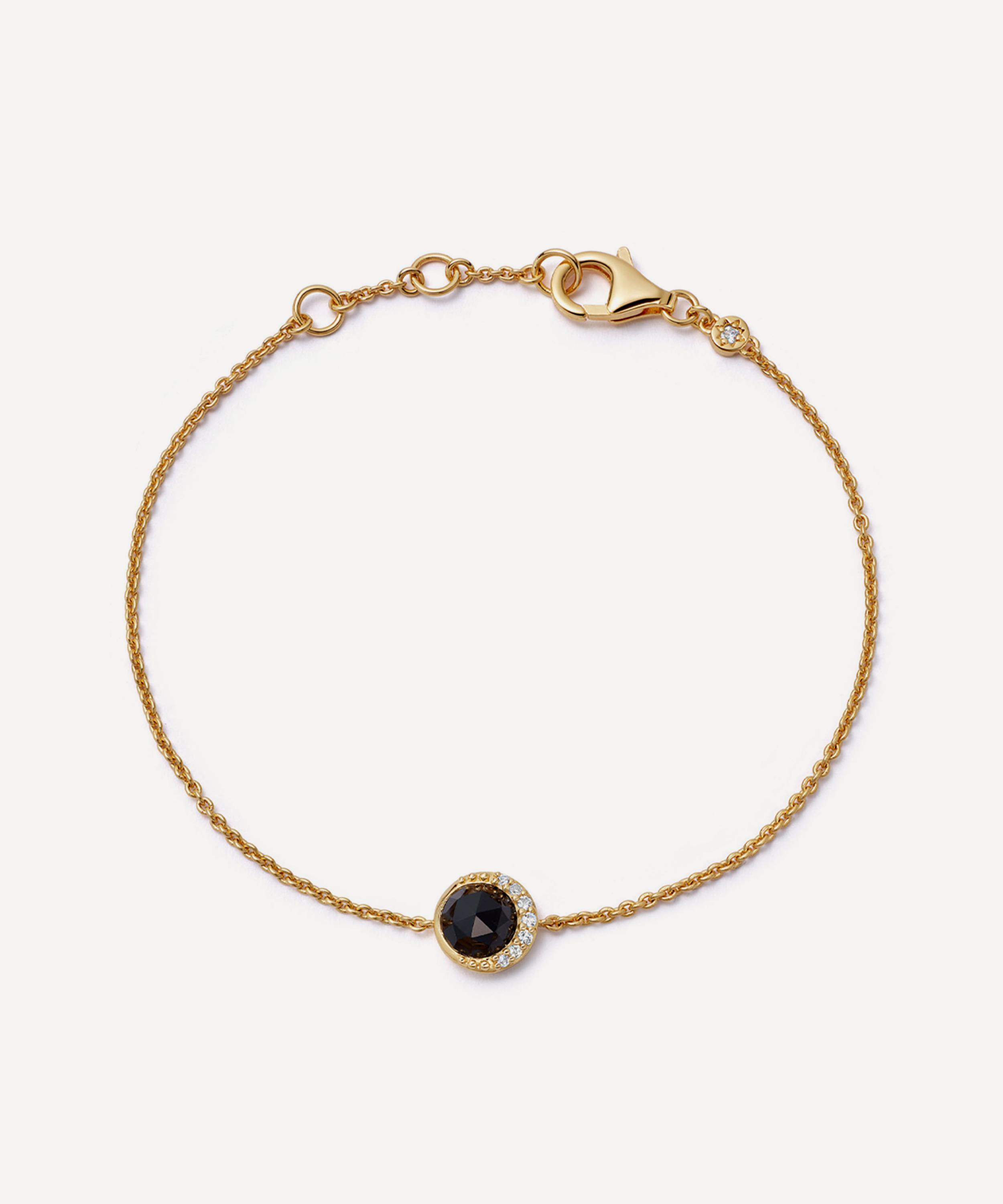 Astley Clarke Womens Yellow Gold Vermeil Luna 18ct Yellow Gold-plated Vermeil Sterling-silver And La