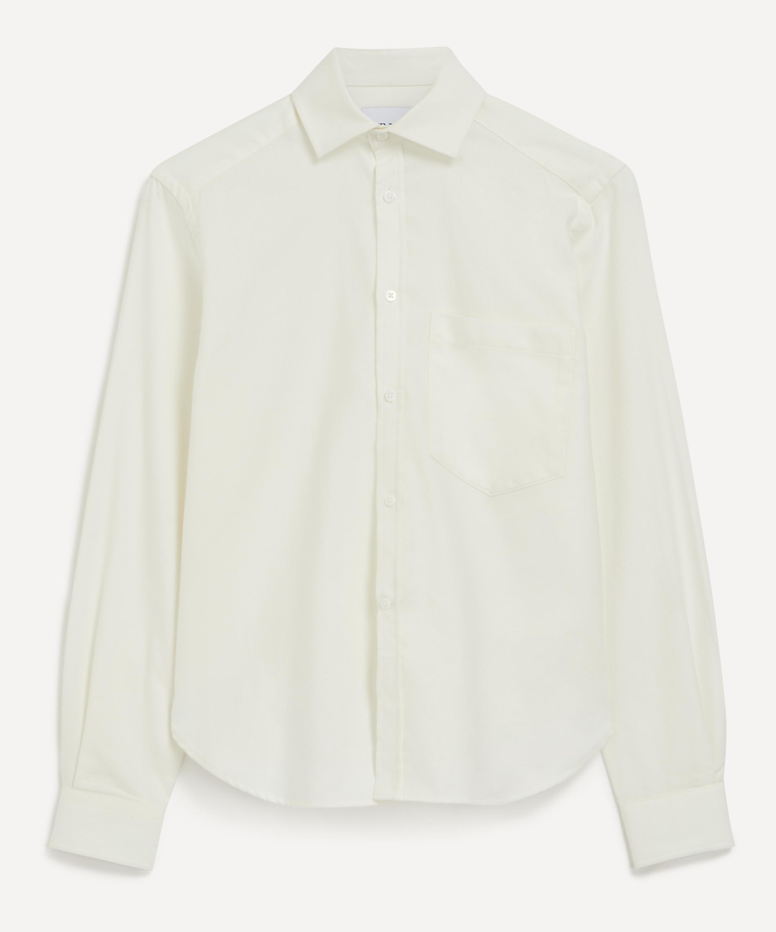 With Nothing Underneath Women's The Classic Fine Brushed Shirt Off-White 6