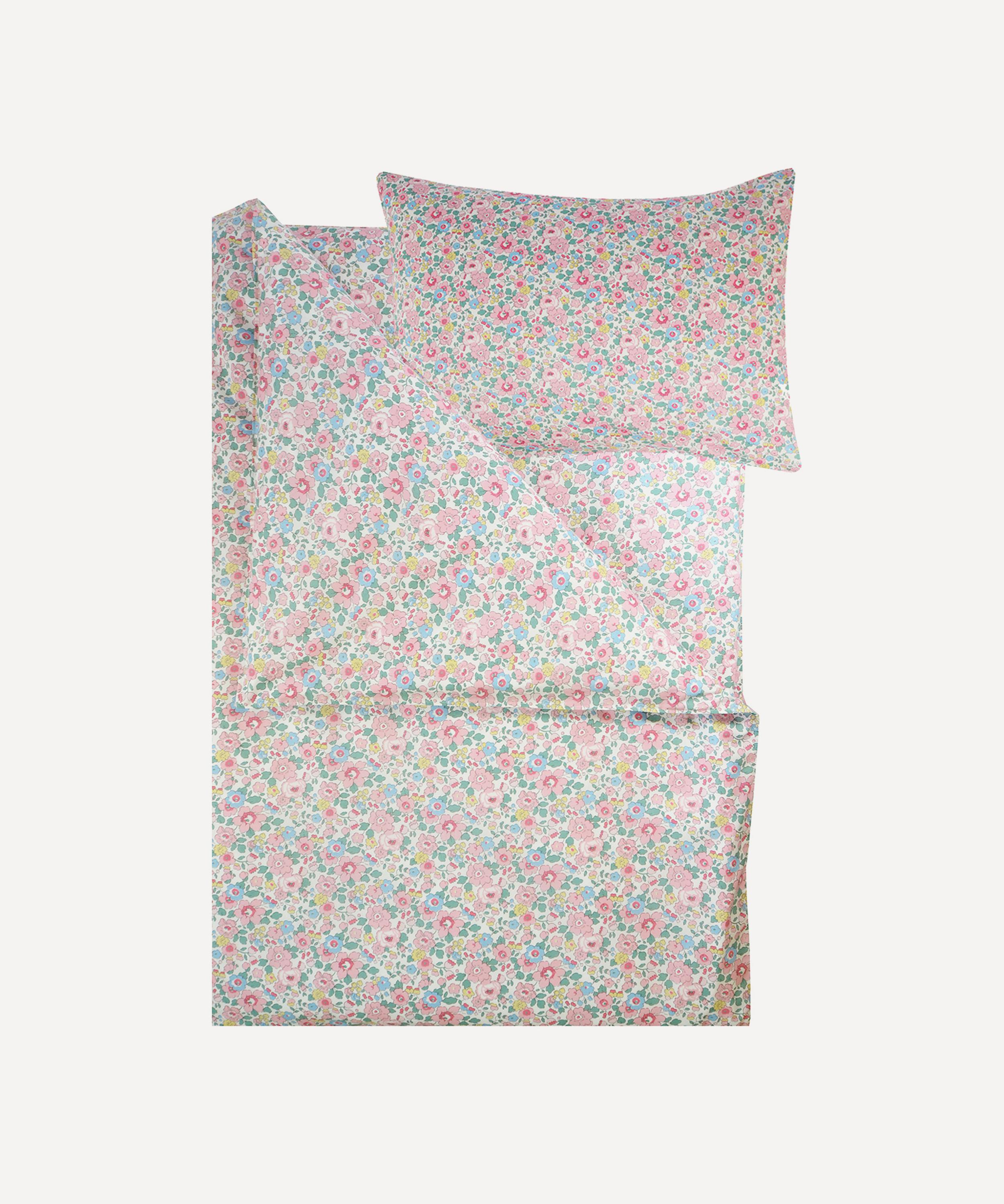 COCO & WOLF COCO & WOLF BETSY CANDY FLOSS SINGLE DUVET COVER SET 