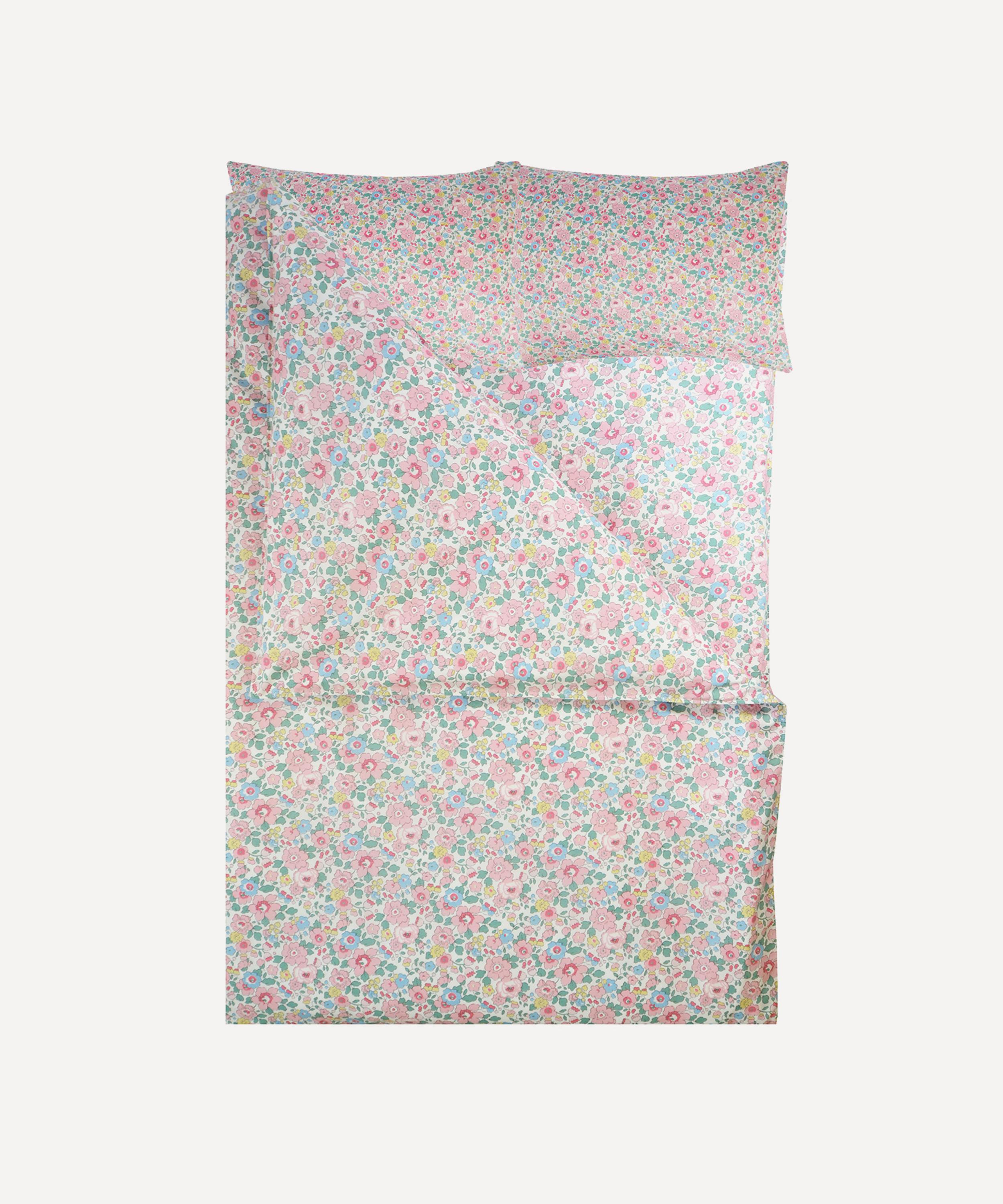 COCO & WOLF COCO & WOLF BETSY CANDY FLOSS SUPER KING DUVET COVER SET 