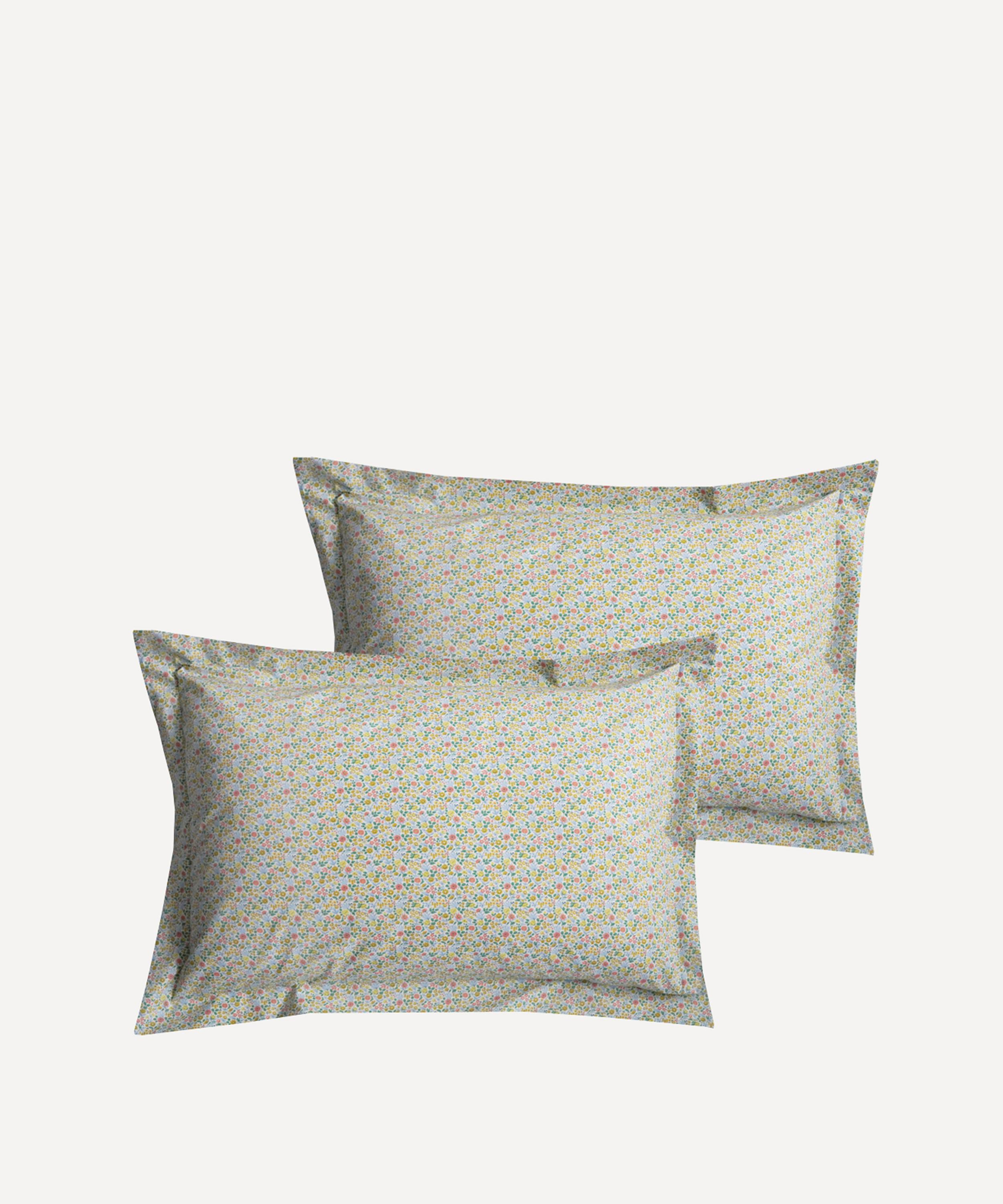 COCO & WOLF COCO & WOLF ASTRID NIVA OXFORD PILLOWCASES SET OF TWO 