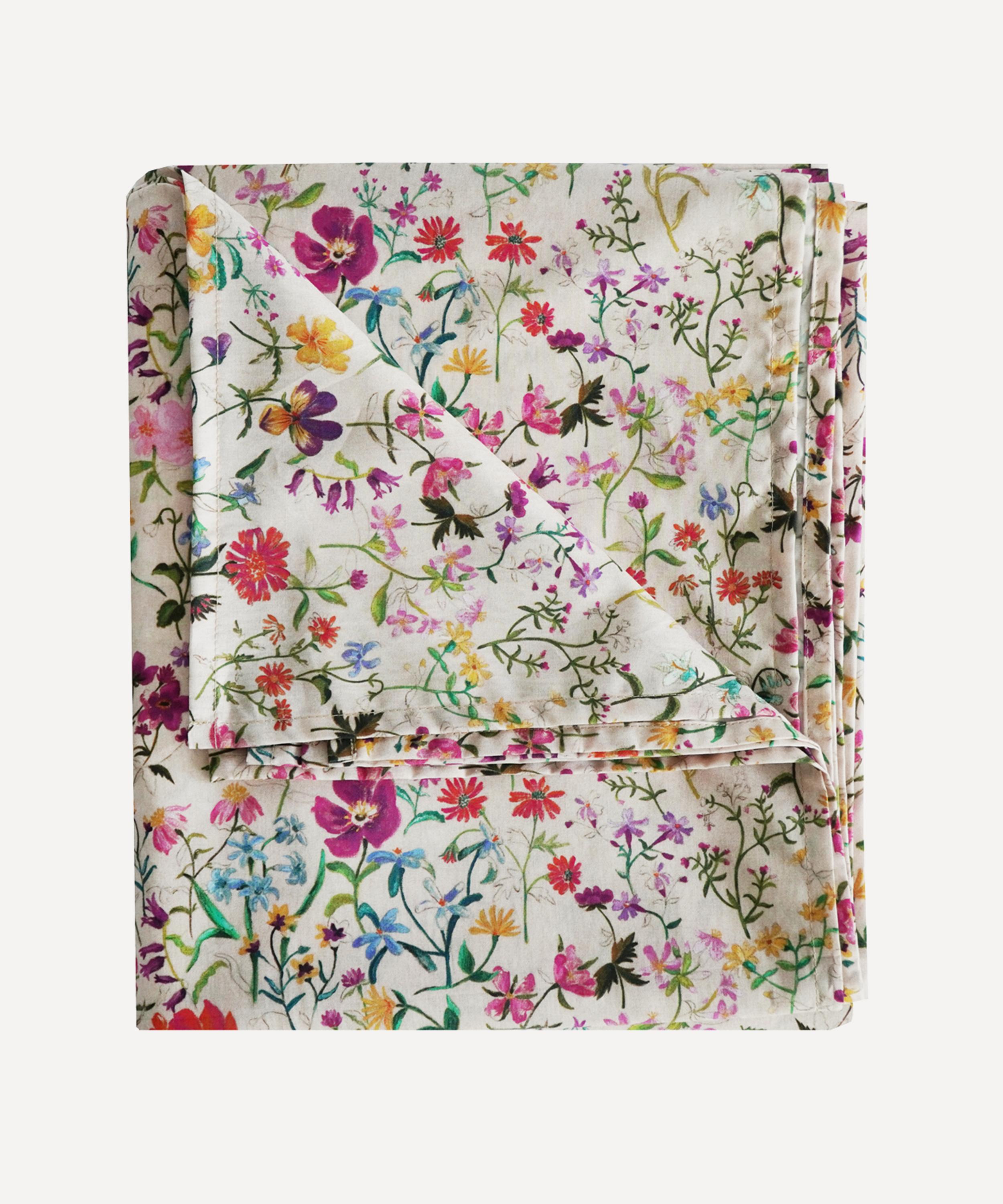 Shop Coco & Wolf Betsy And Linen Garden Super King Flat Sheet