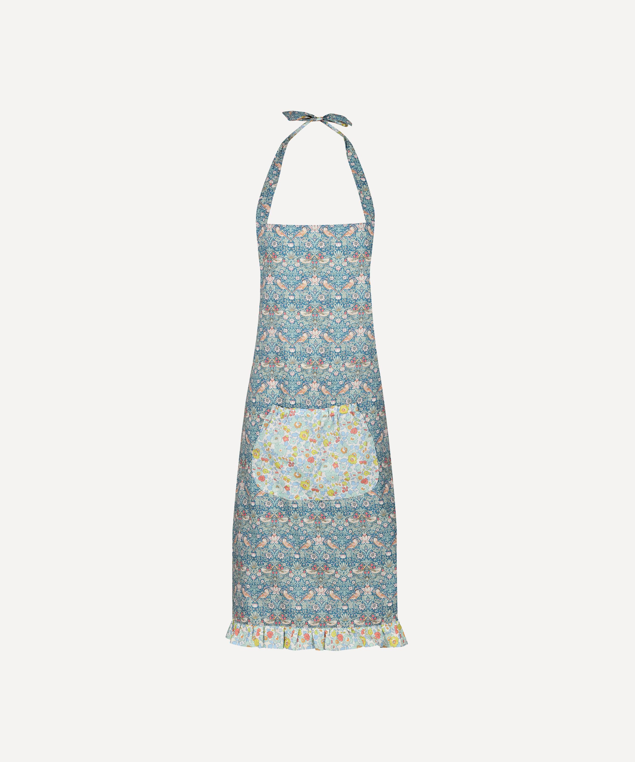 Coco & Wolf Strawberry Thief And Betsy Reversible Apron