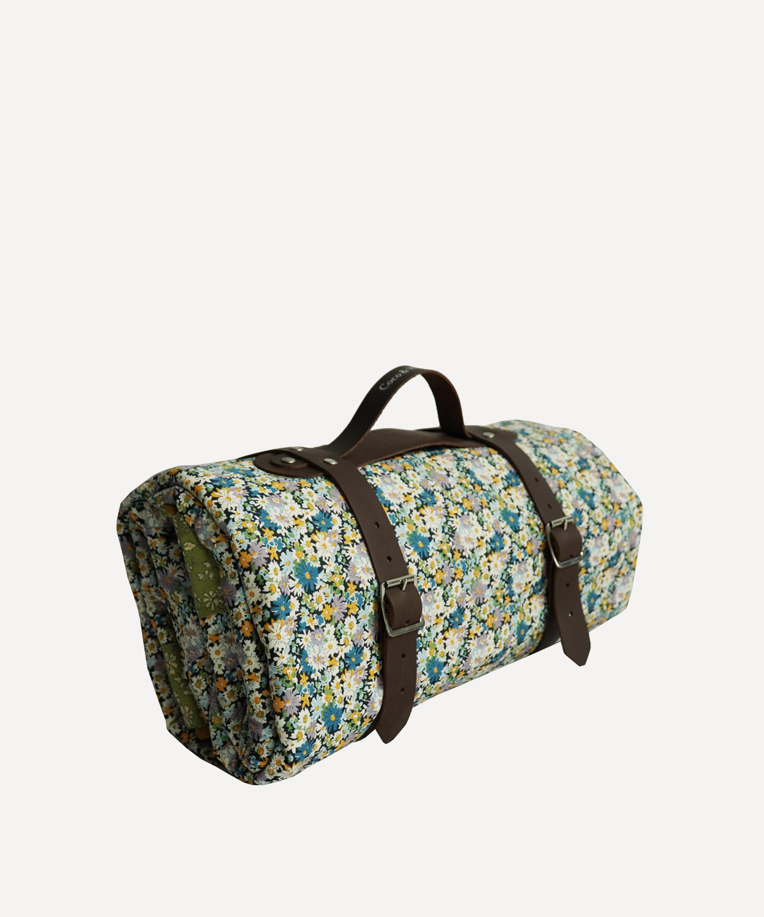 Coco & Wolf Libby And Capel Pistachio Picnic Blanket