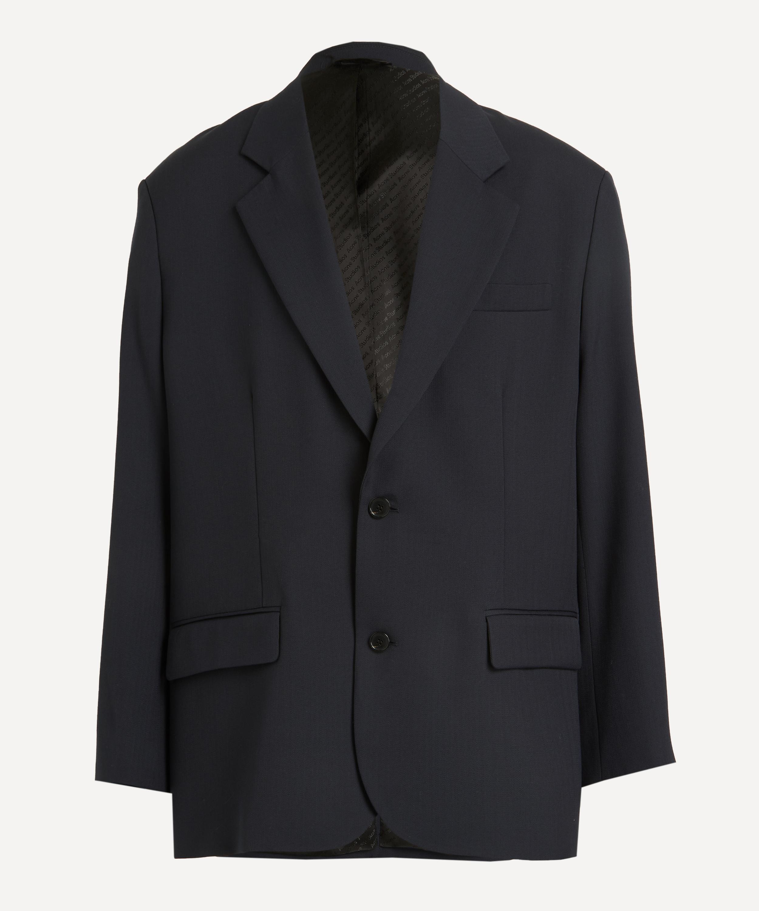 Acne Studios Mens Relaxed Fit Suit Jacket Dark Navy 40/50