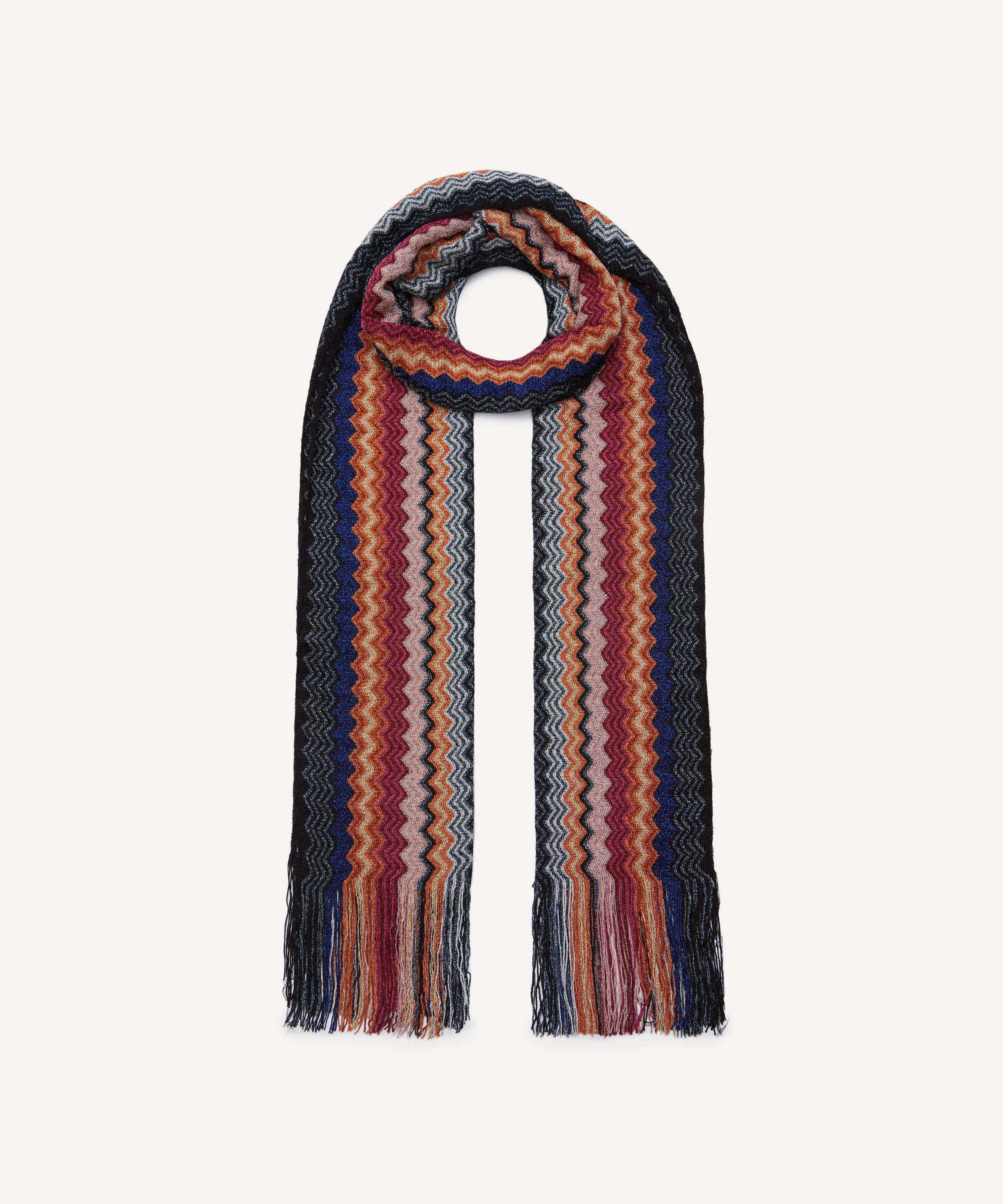 Shop Missoni Women's Zig Zag Fringe Scarf