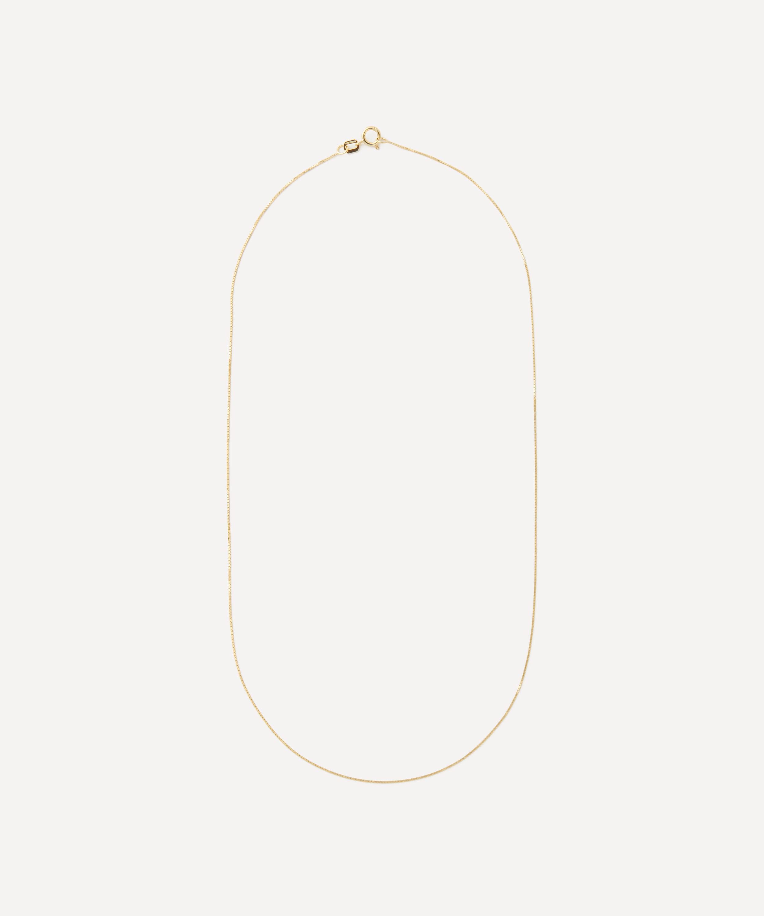 Shop Satomi Kawakita 14ct Gold Slip 16' Inch Chain Necklace