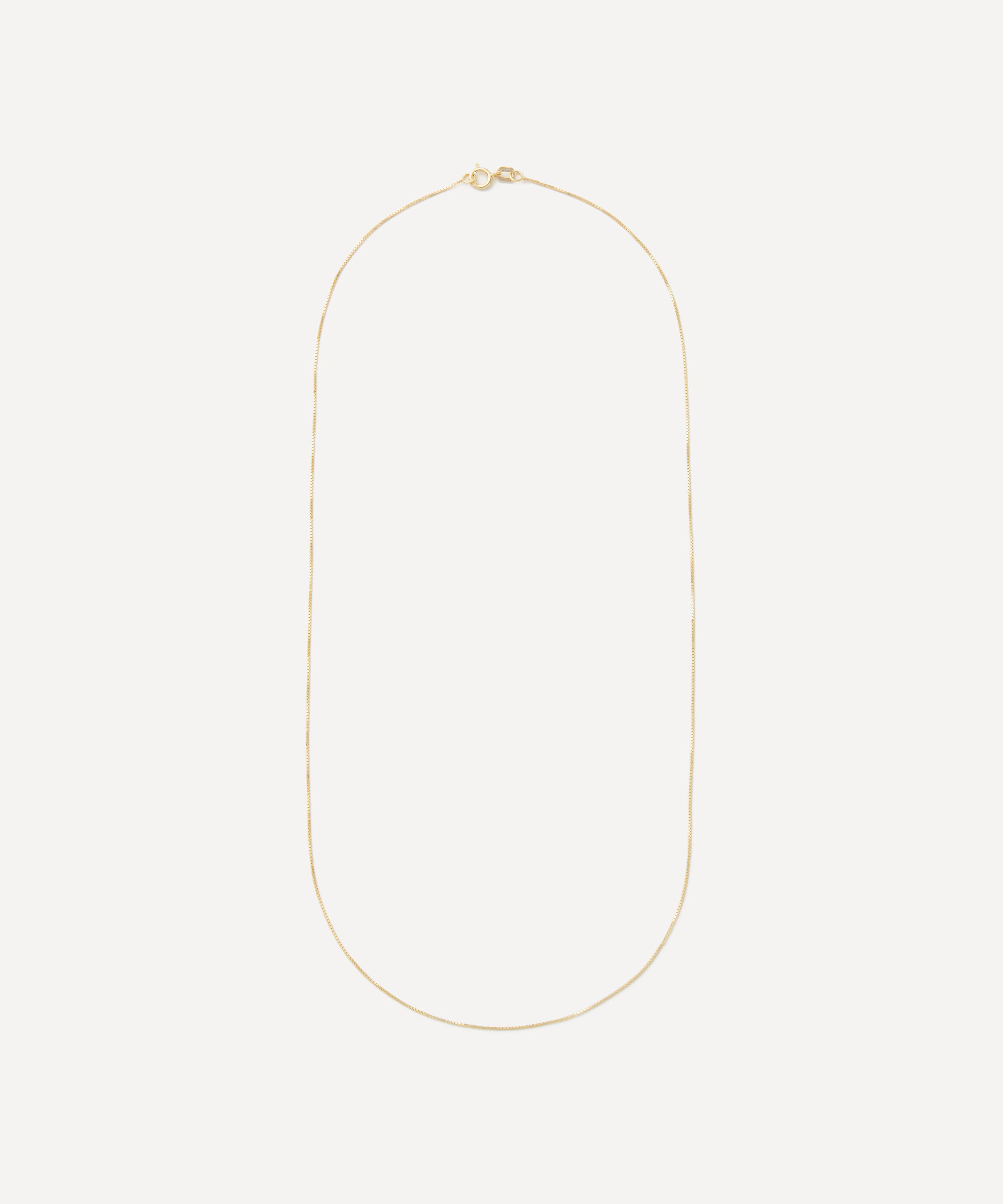 Shop Satomi Kawakita 14ct Gold Slip 18' Inch Chain Necklace
