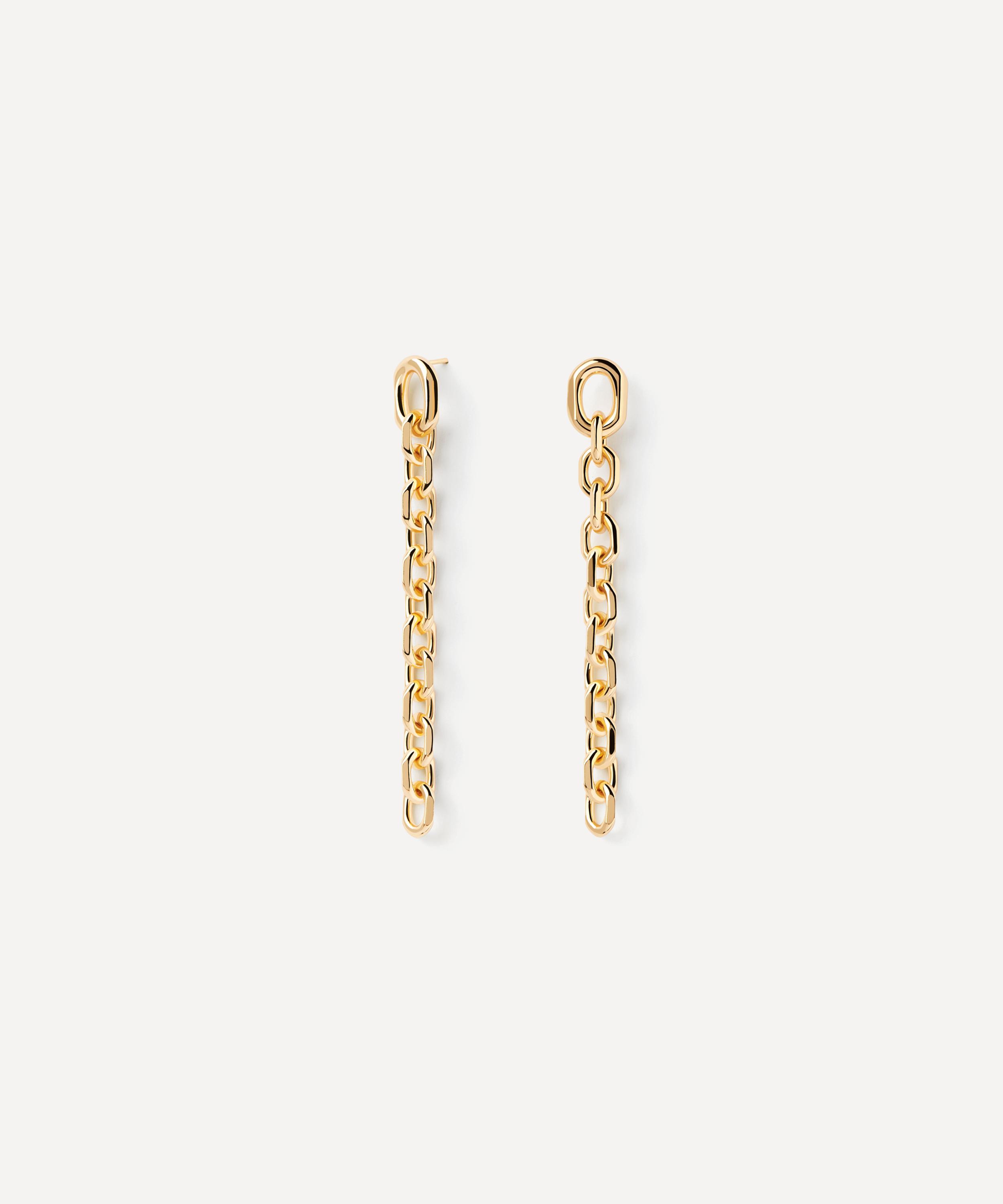 Pdpaola 18ct Gold-plated Vesta Chain Drop Earrings