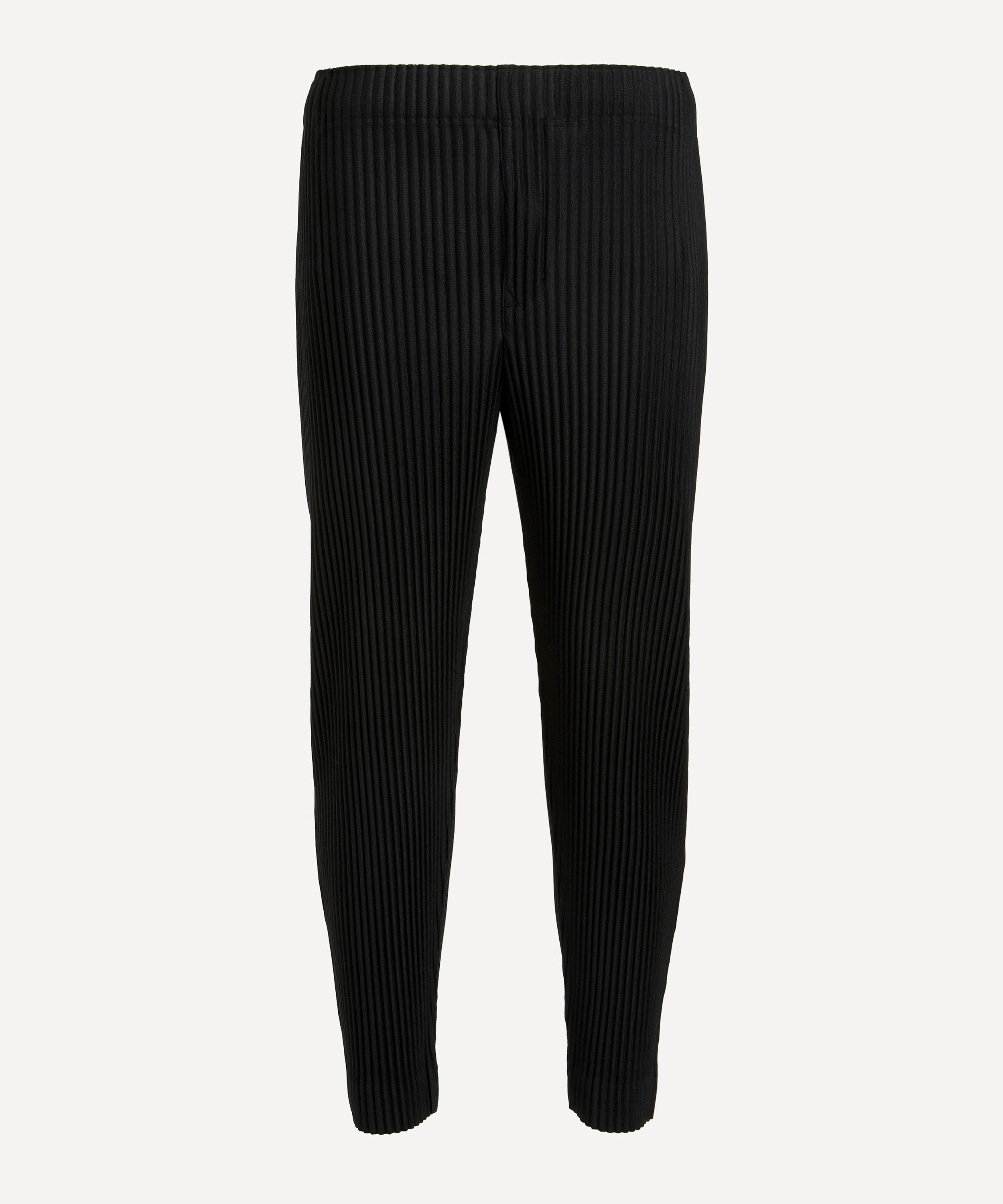 Shop Issey Miyake Homme Plisse  Mens Mc February Pleated Tapered Trousers