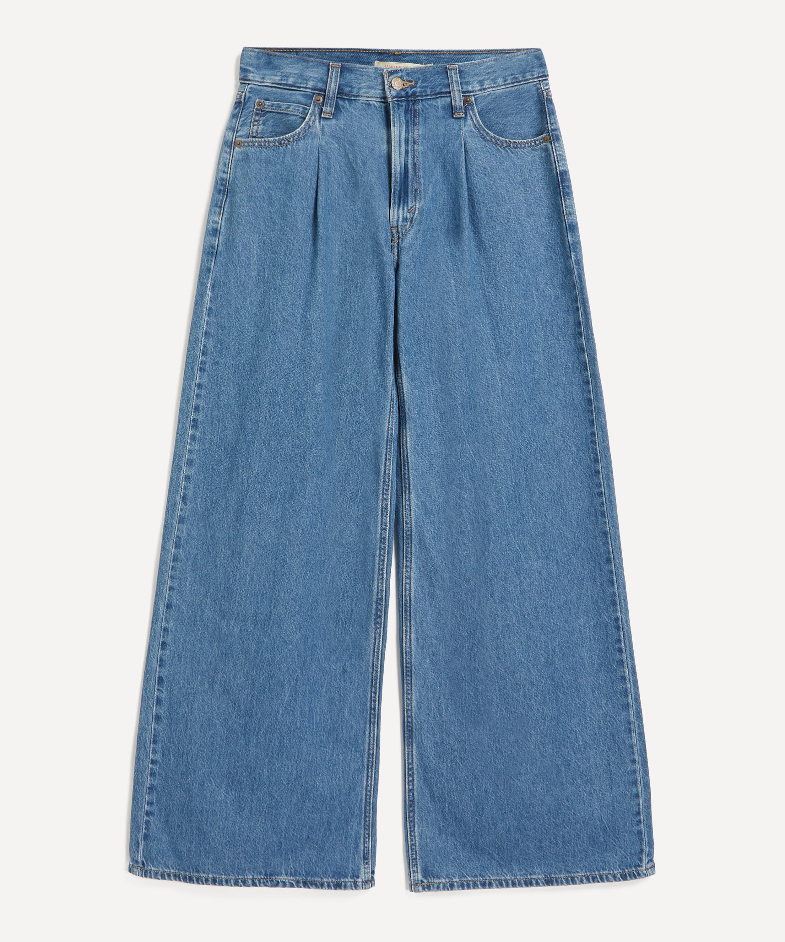 Levi's Red Tab Women's Baggy Dad Wide Leg Lightweight Jeans In Casual And Effect