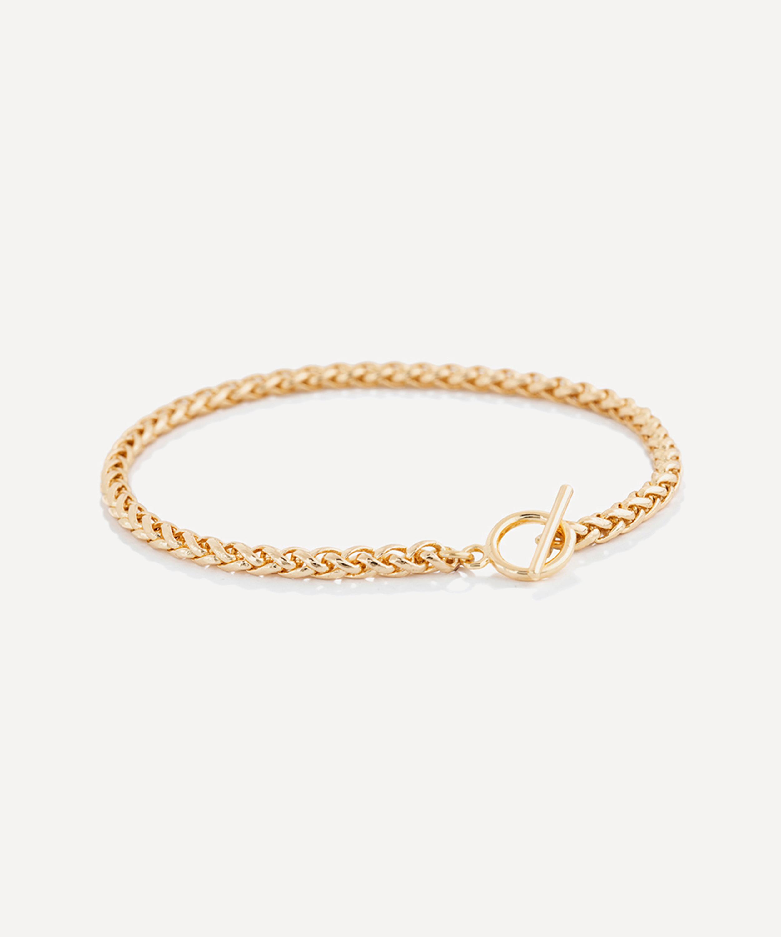 Shashi 14ct Gold-plated Olympia Bracelet