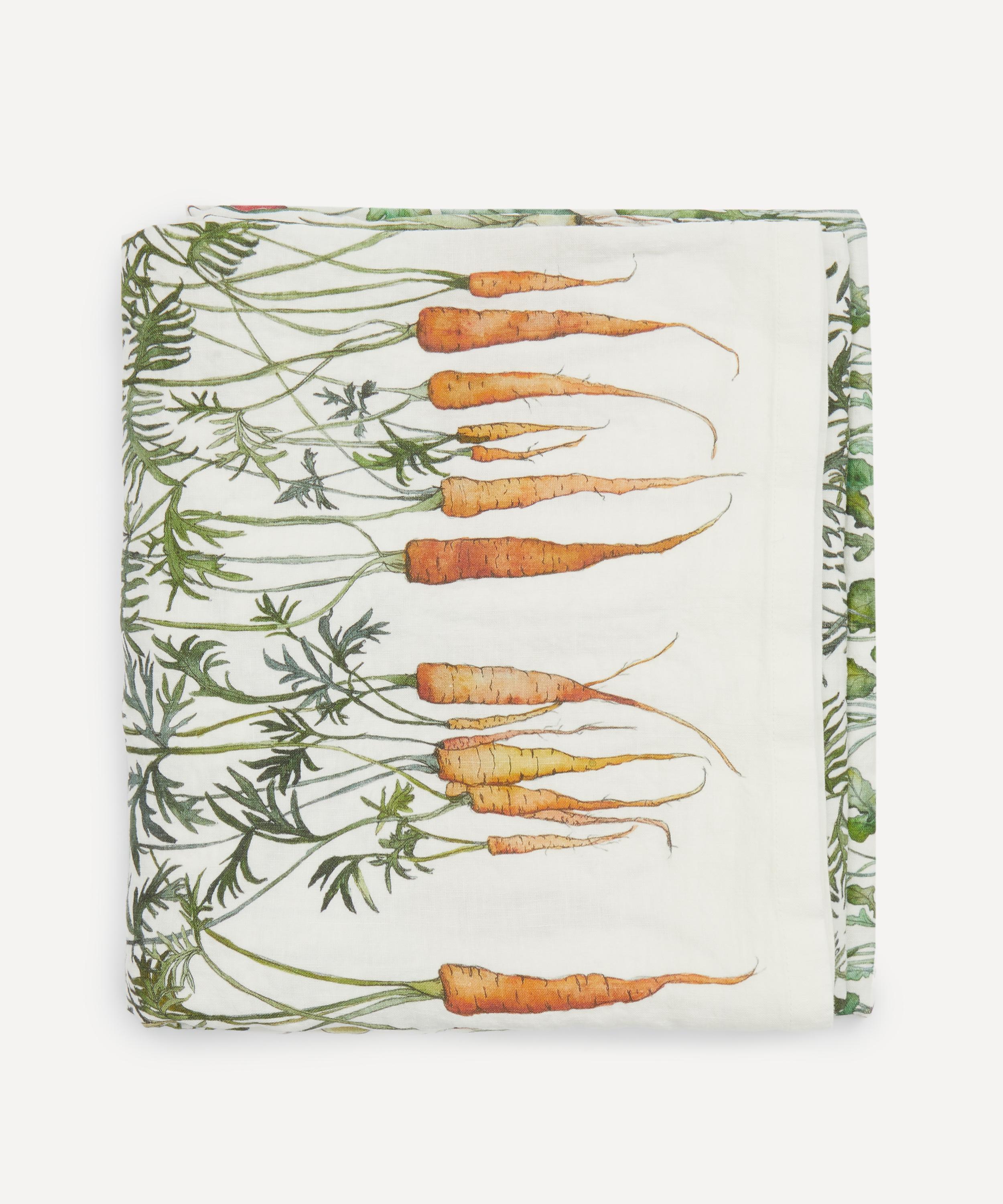 Thyme Linen Vegetable Patch Linen Tablecloth