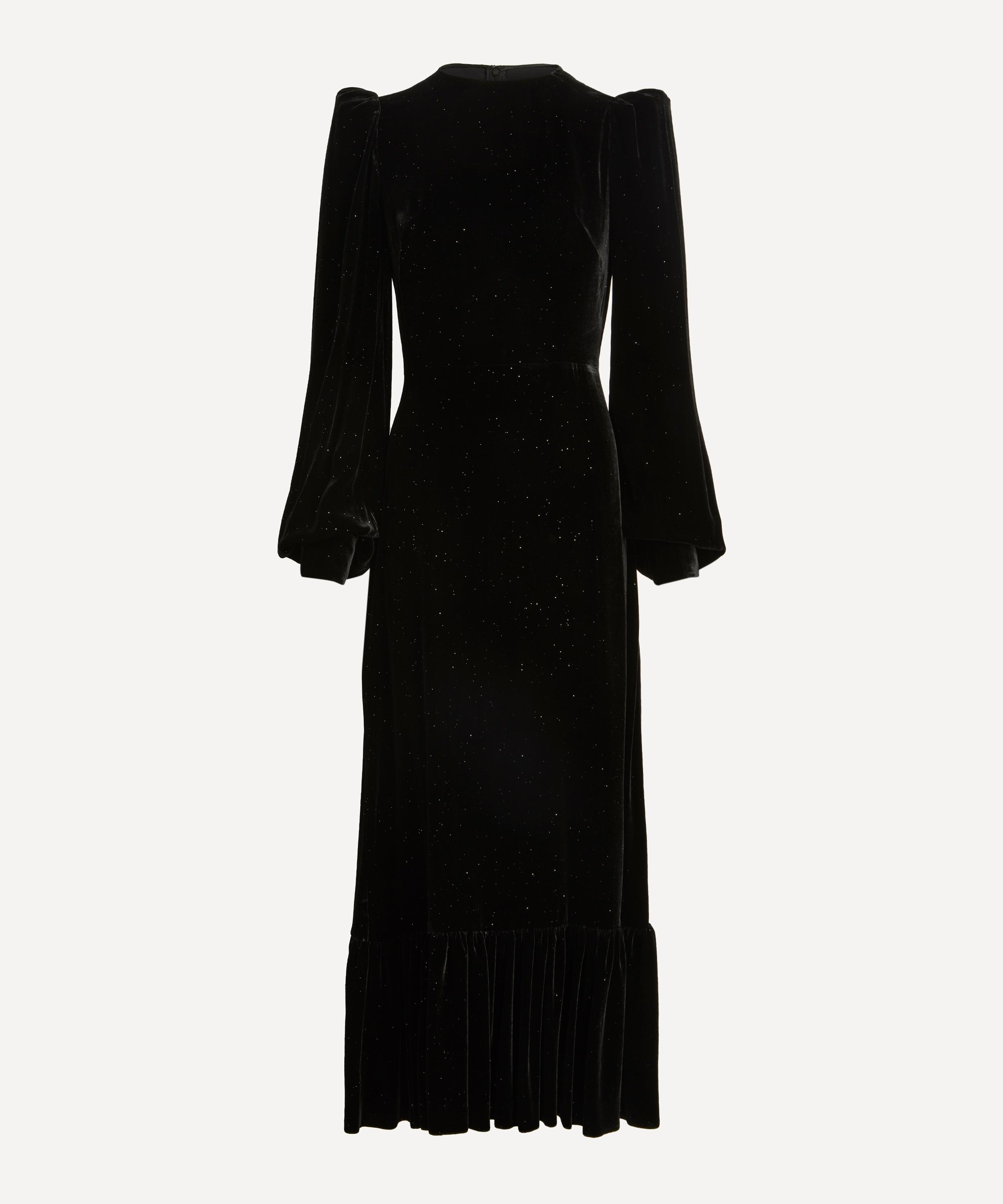 The Vampire's Wife Women's Velvet Silk Villanelle Midi Dress