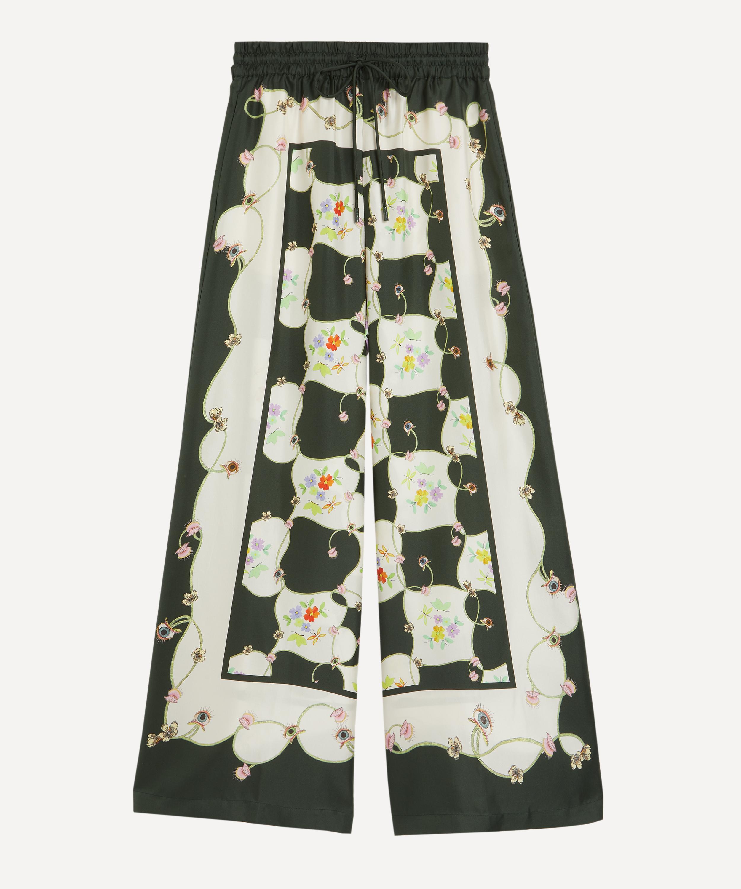 Alemais Women's Venus Silk Trousers