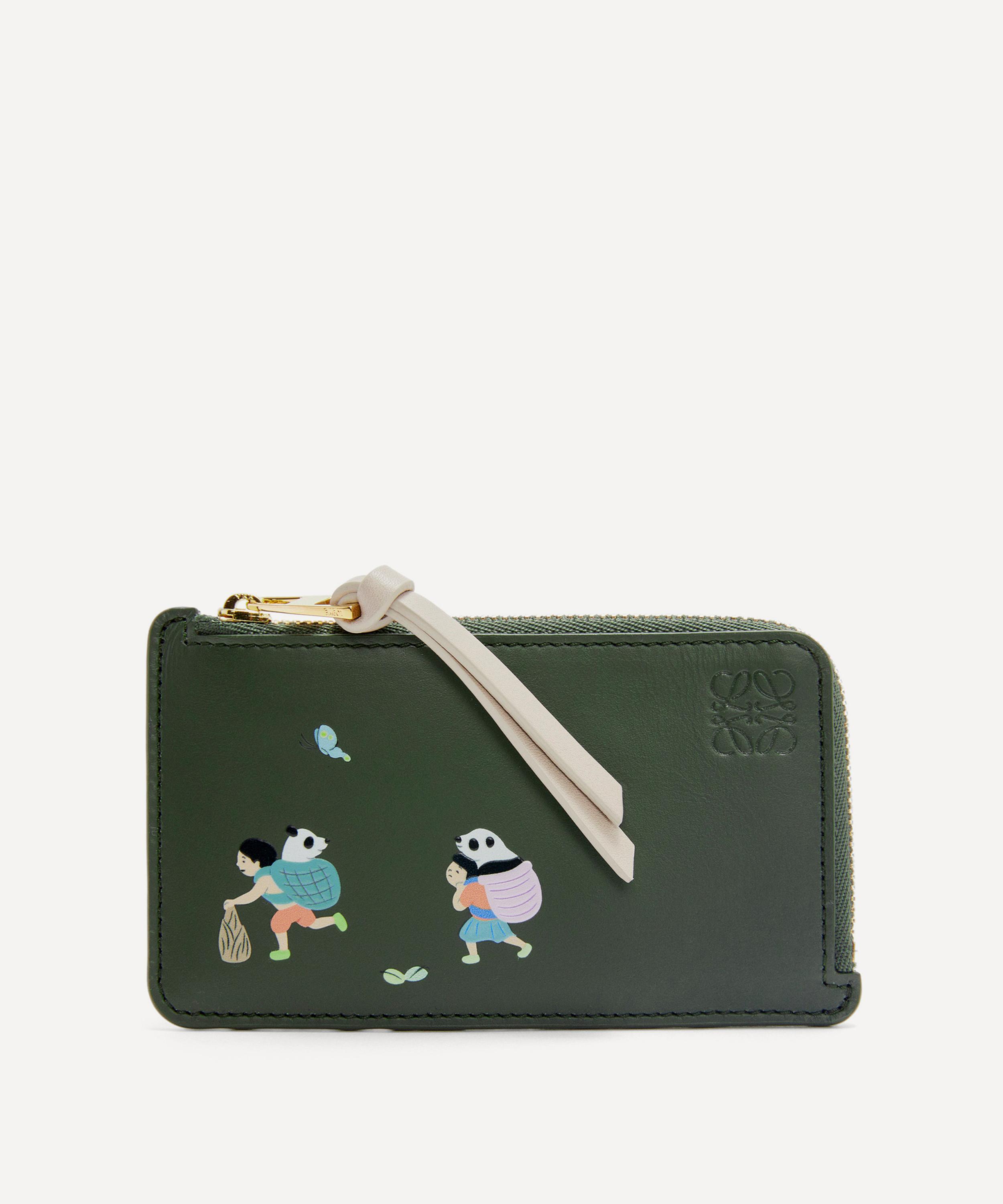 Shop Loewe Women's Panda Coin Cardholder
