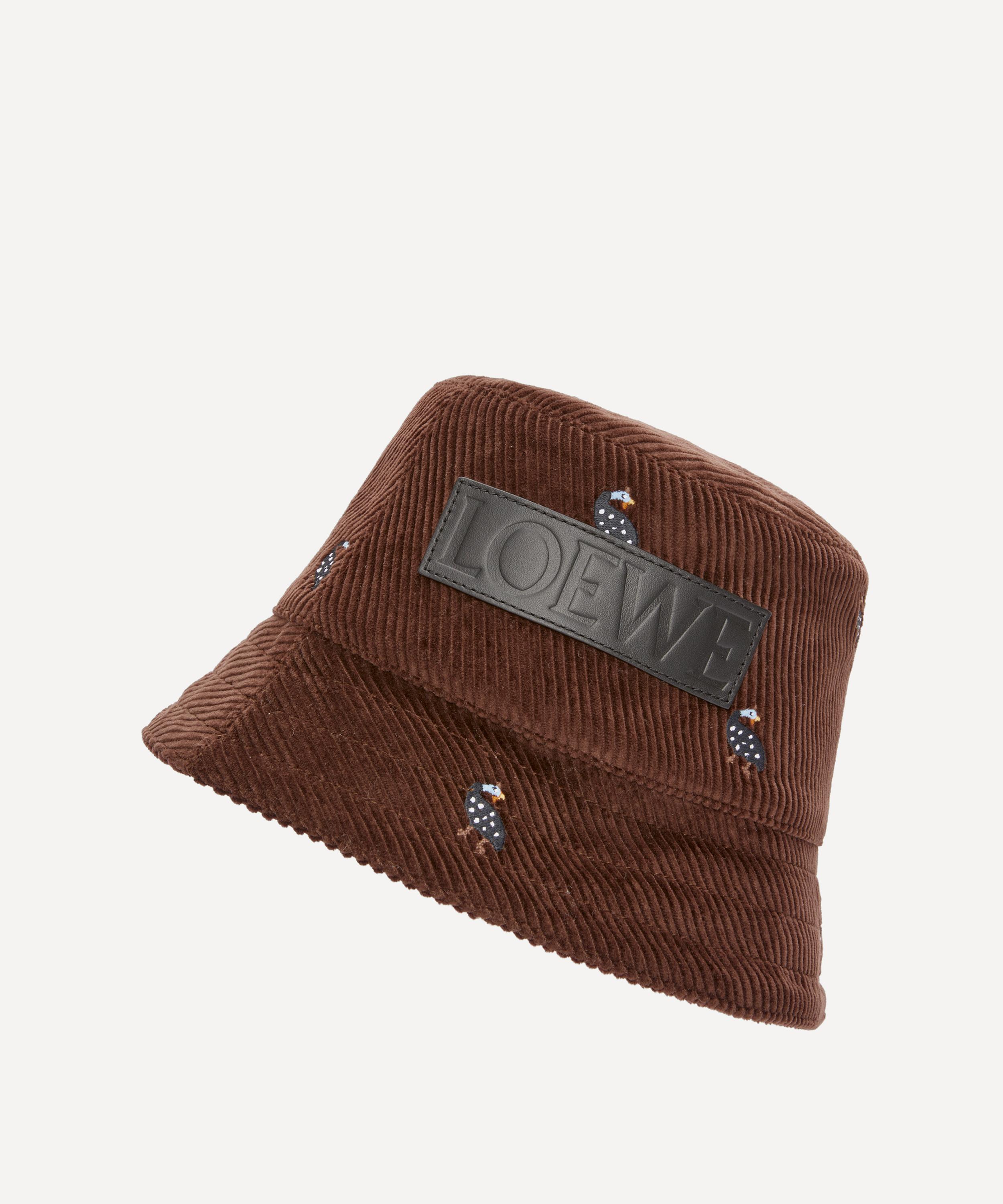 Loewe Women's Guinea Fowl Bucket Hat