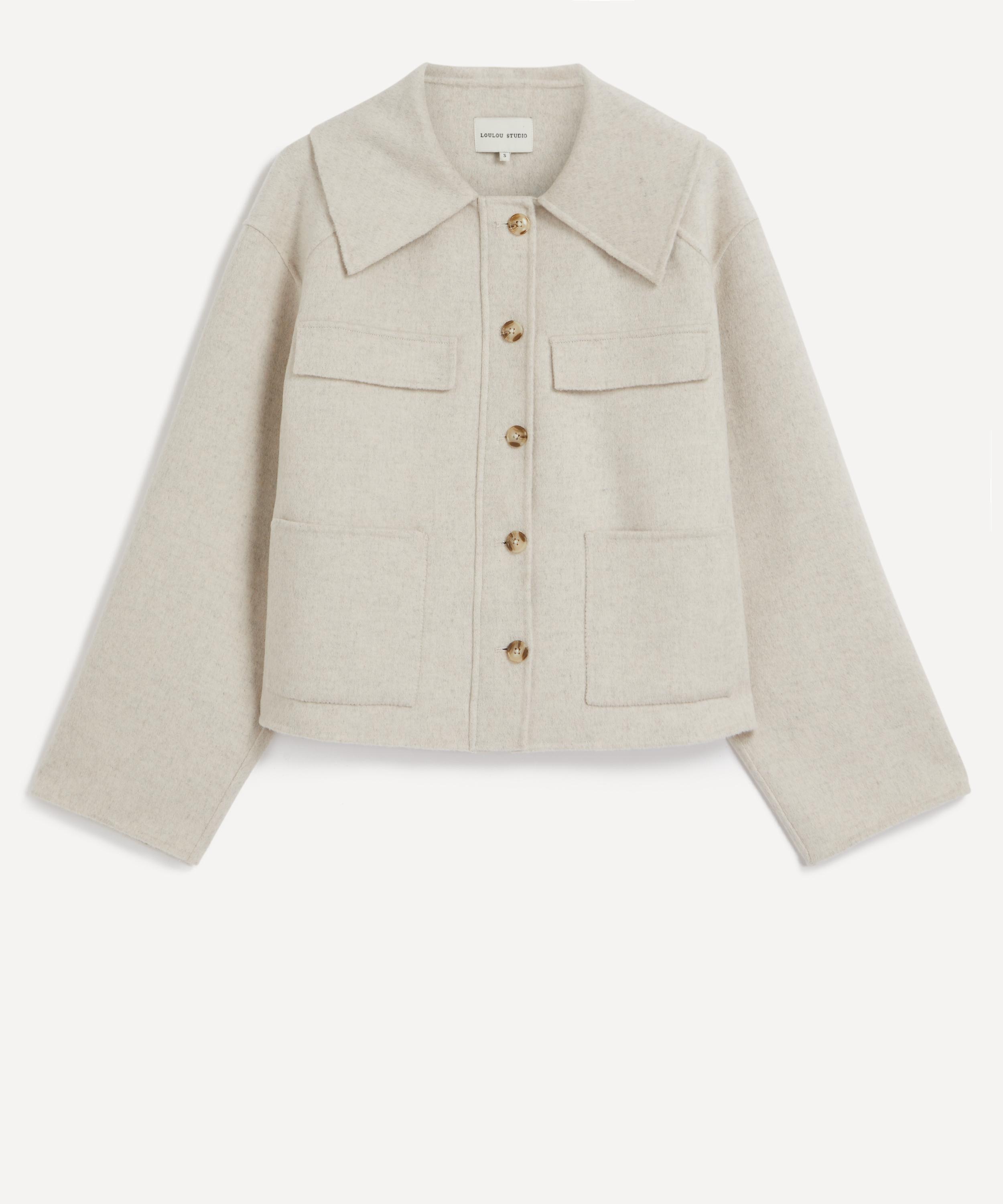 LOULOU STUDIO LOULOU STUDIO WOMEN'S CILLA WOOL AND CASHMERE JACKET 