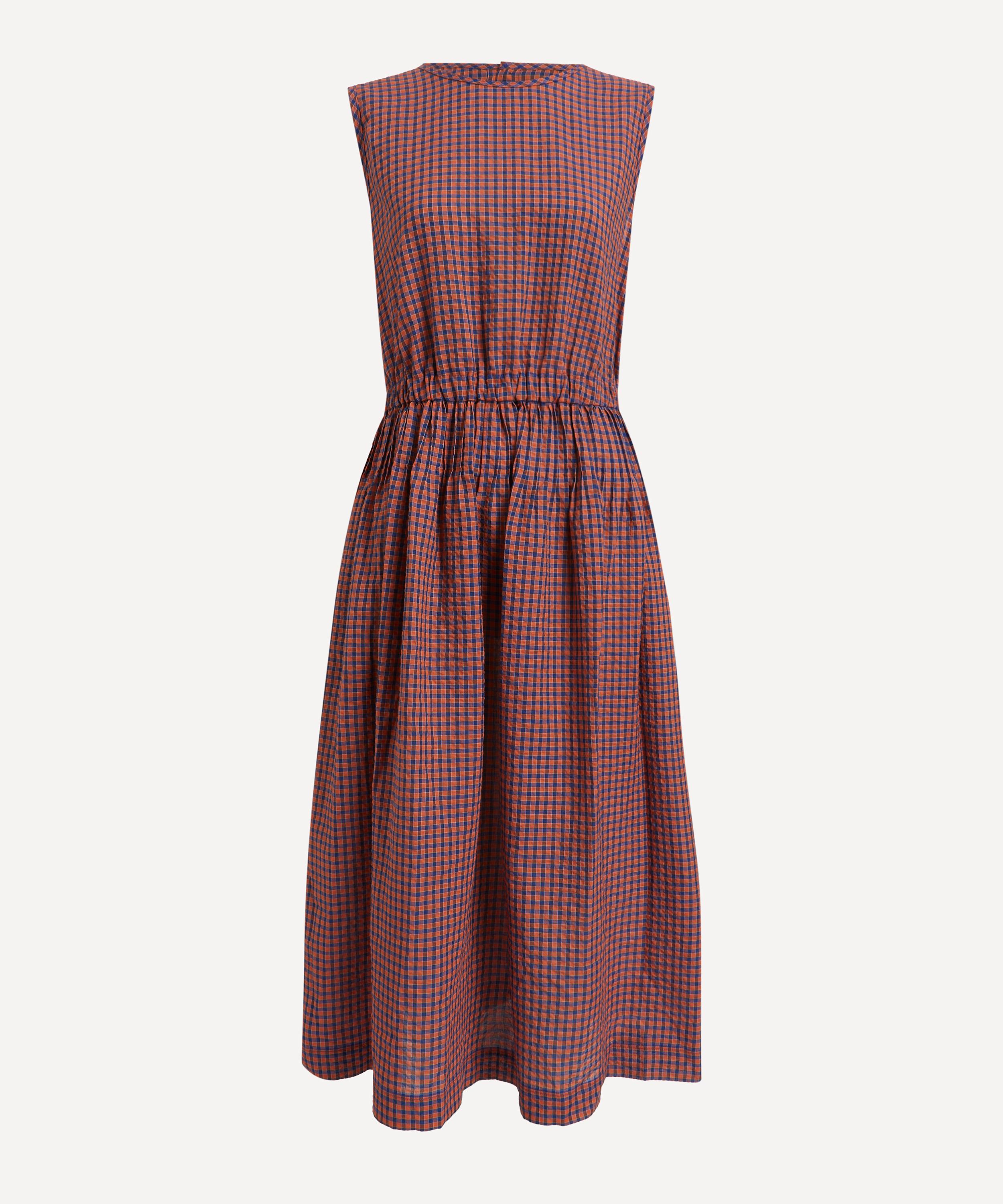 Shop Ymc You Must Create Ymc Women's Wednesday Check Dress