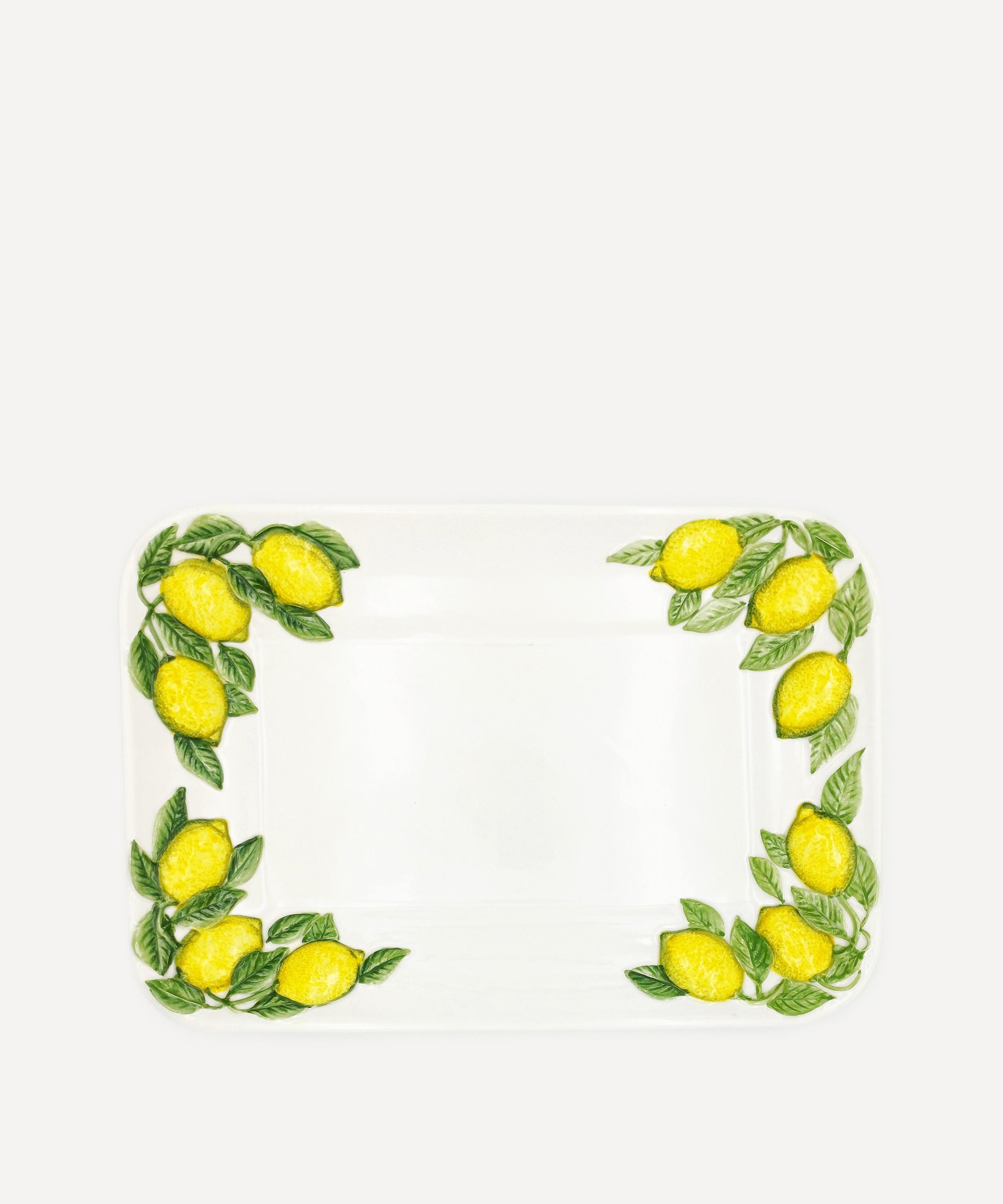 VBC VBC LEMONS RECTANGULAR PLATTER 