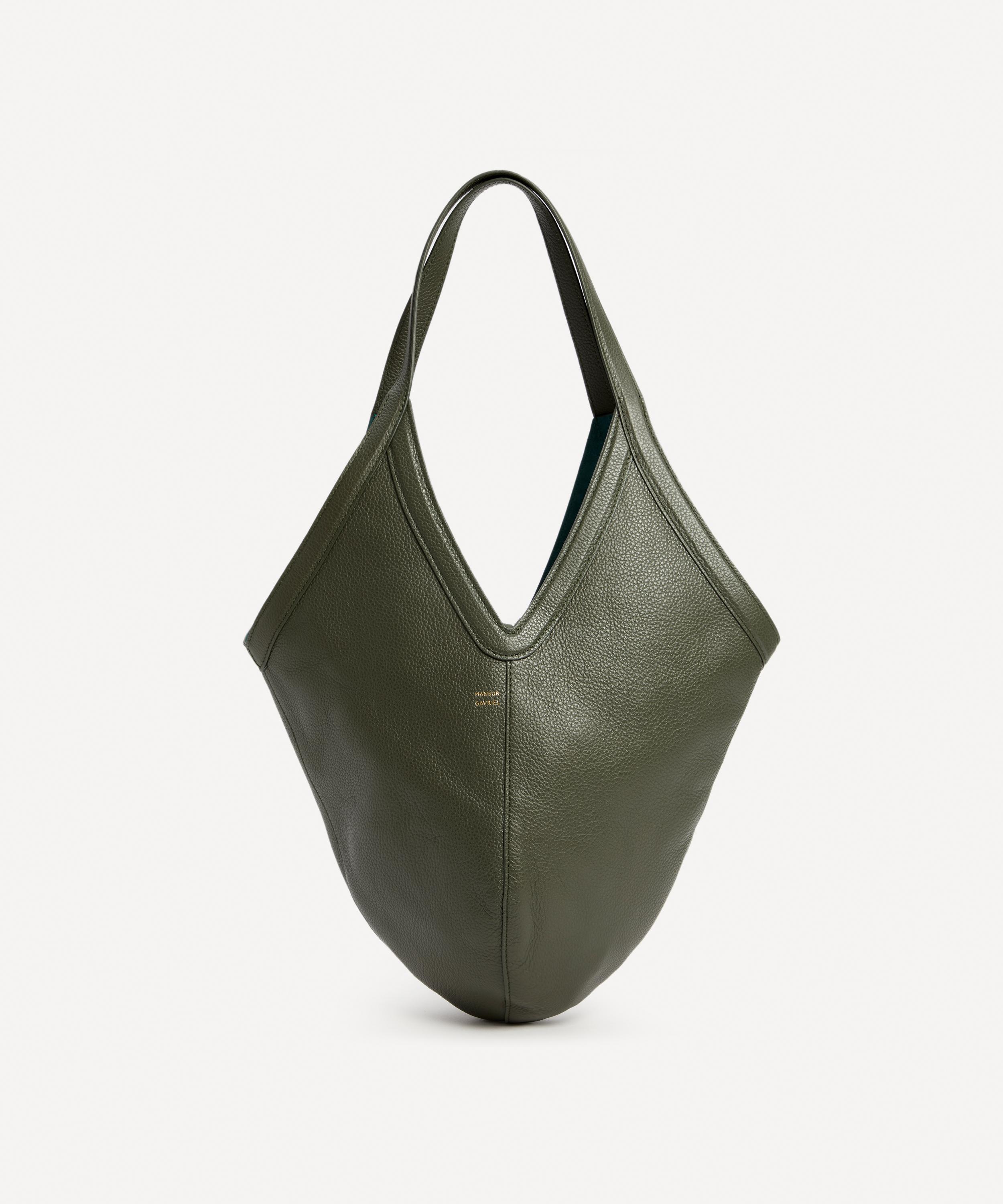 MANSUR GAVRIEL MANSUR GAVRIEL WOMEN'S SOFT HOBO LEATHER TOTE BAG 