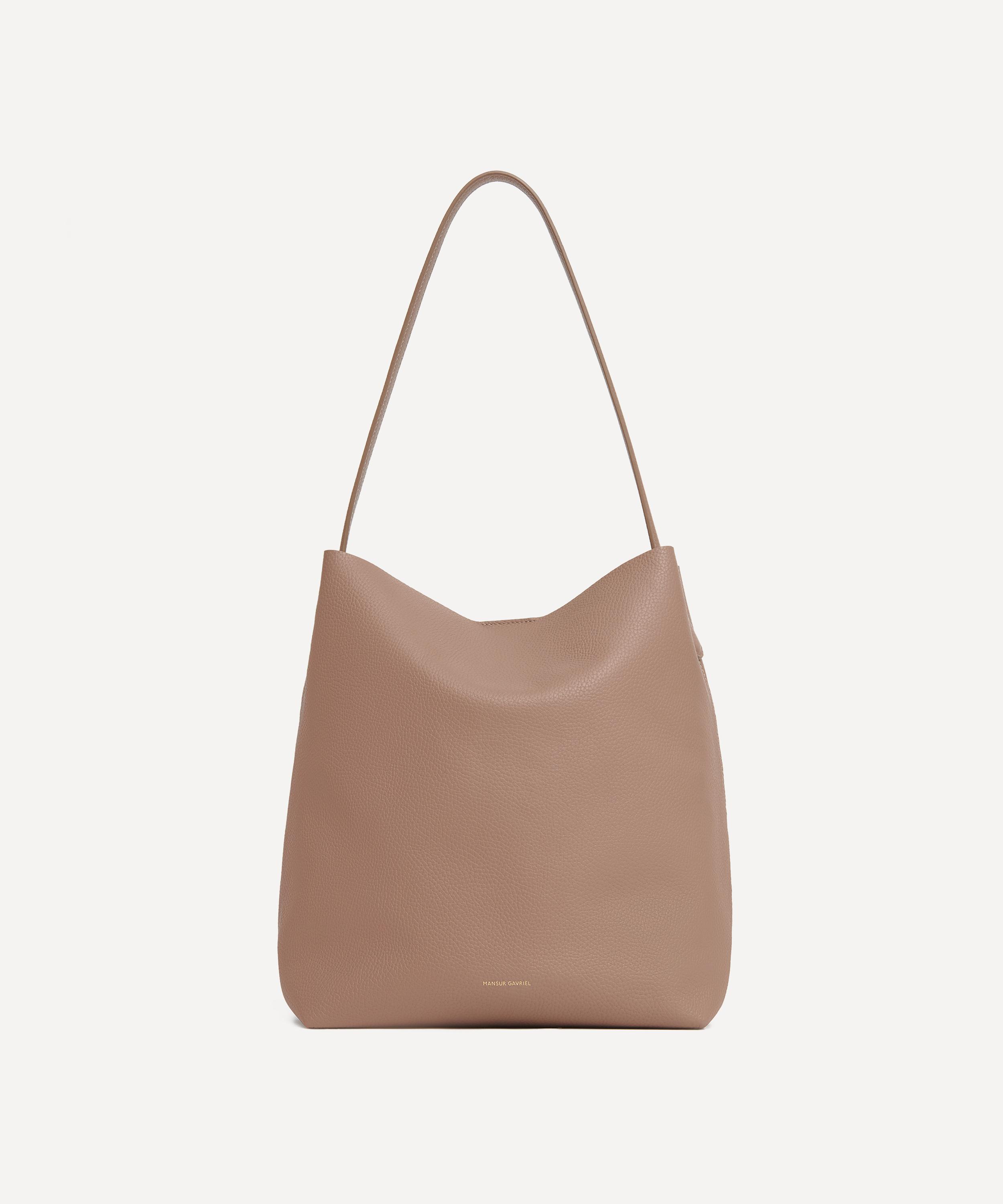 Shop Mansur Gavriel Women's Cabas Leather Tote Bag