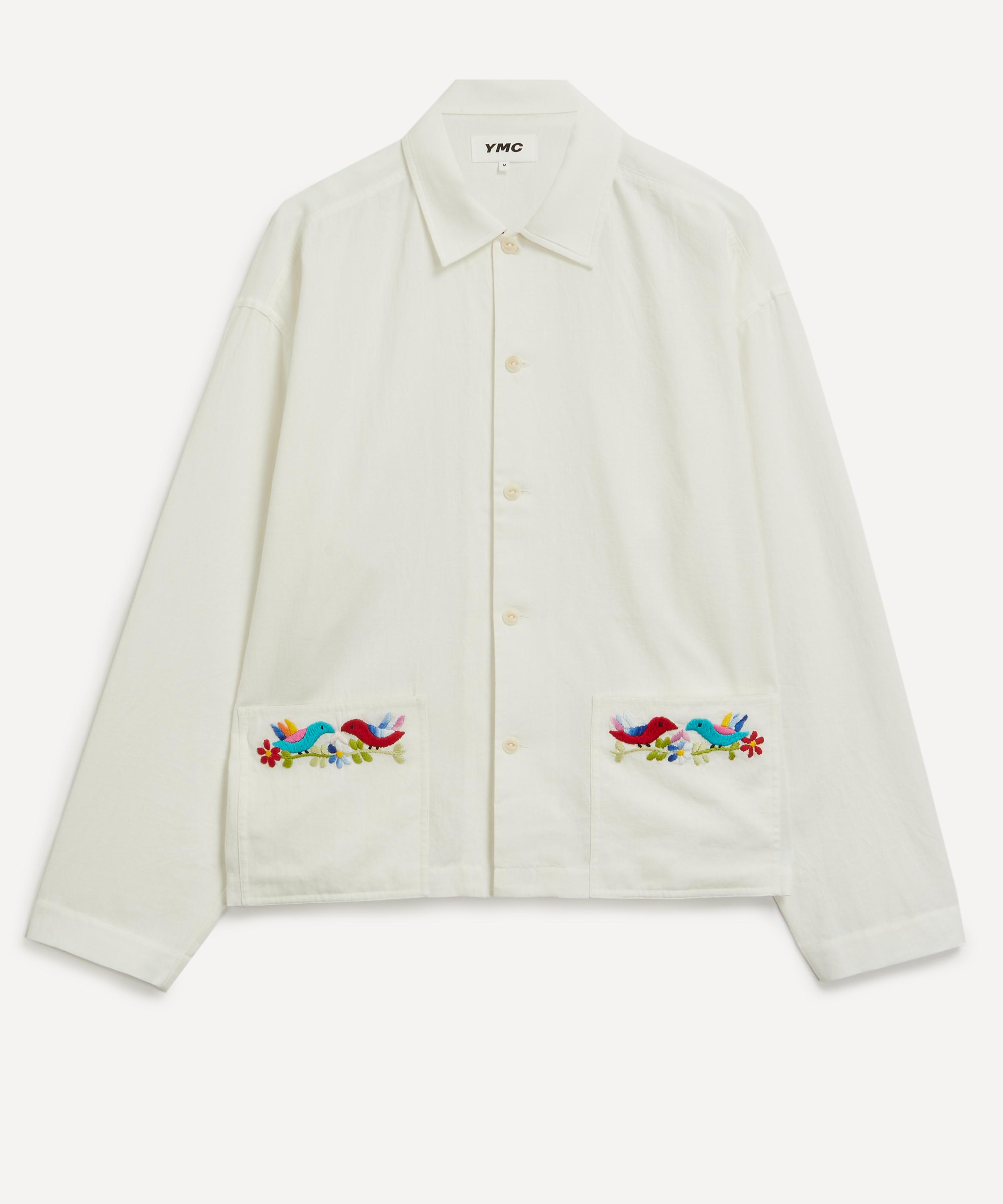 Ymc You Must Create Ymc Mens Pj Embroidered Overshirt