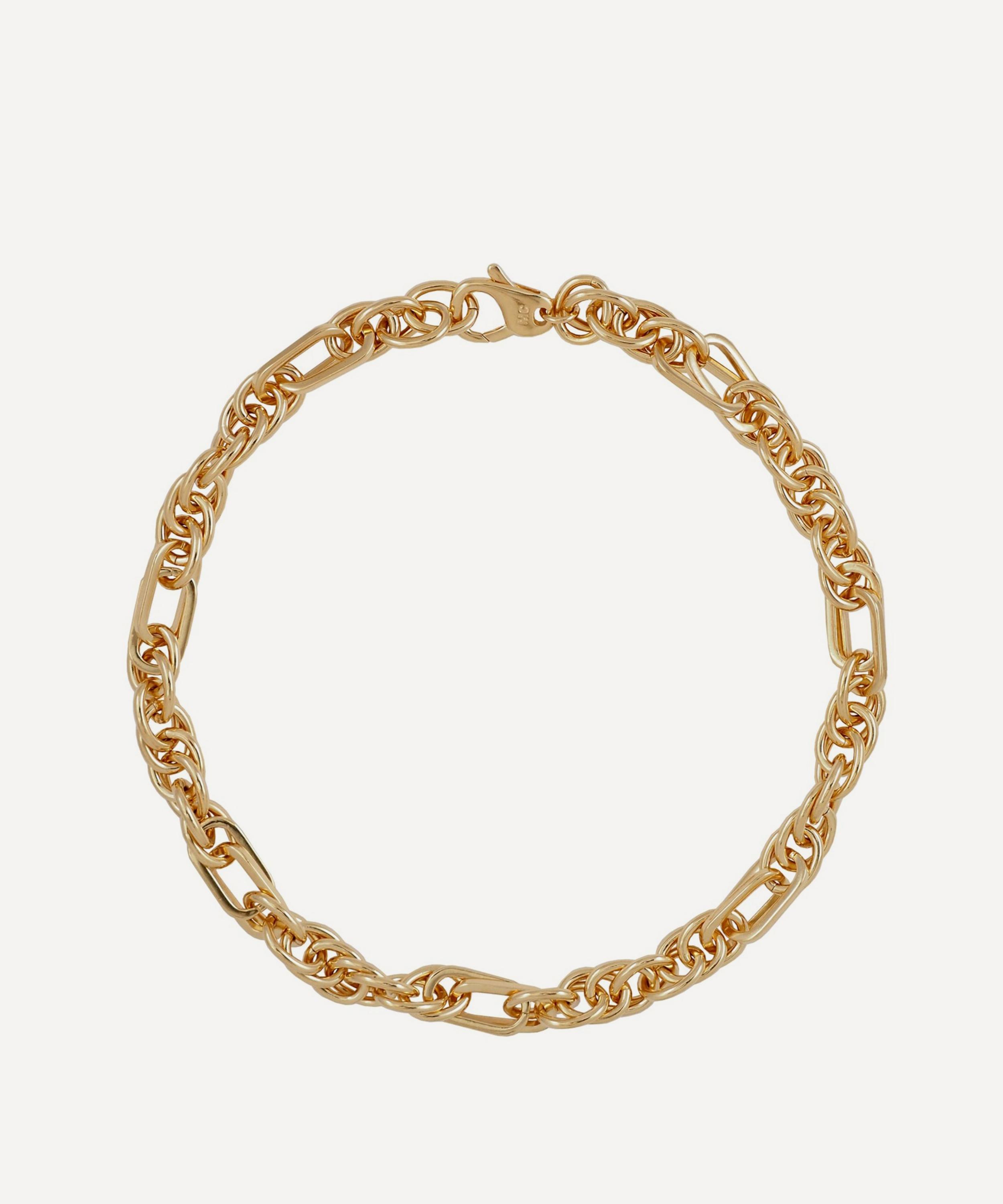 Martha Calvo 14ct Gold-plated Lafayette Chain Necklace