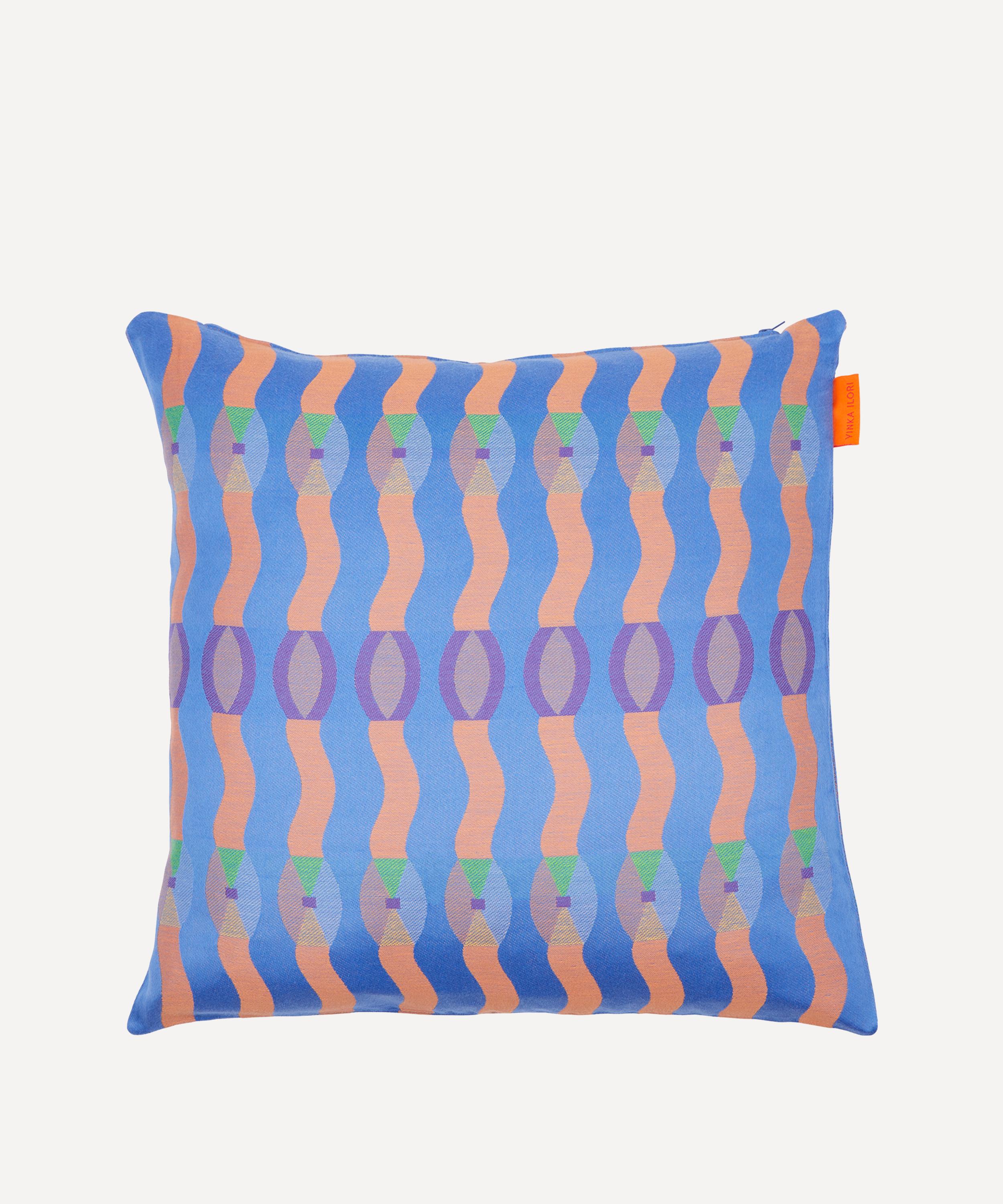 Yinka Ilori Objects Omi Cushion