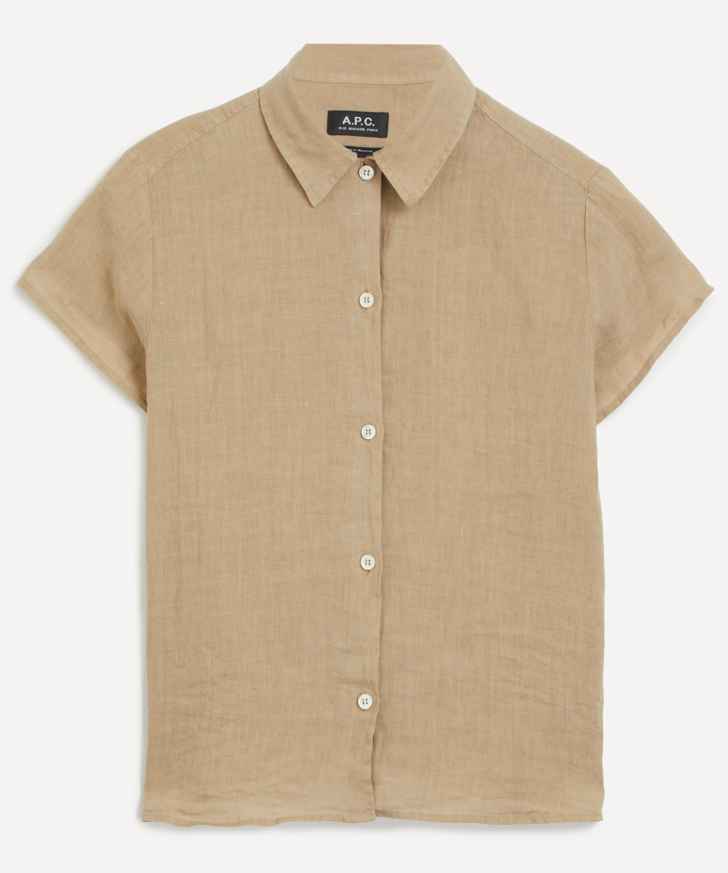 Apc A.p.c. Women's Marina Short-sleeve Shirt