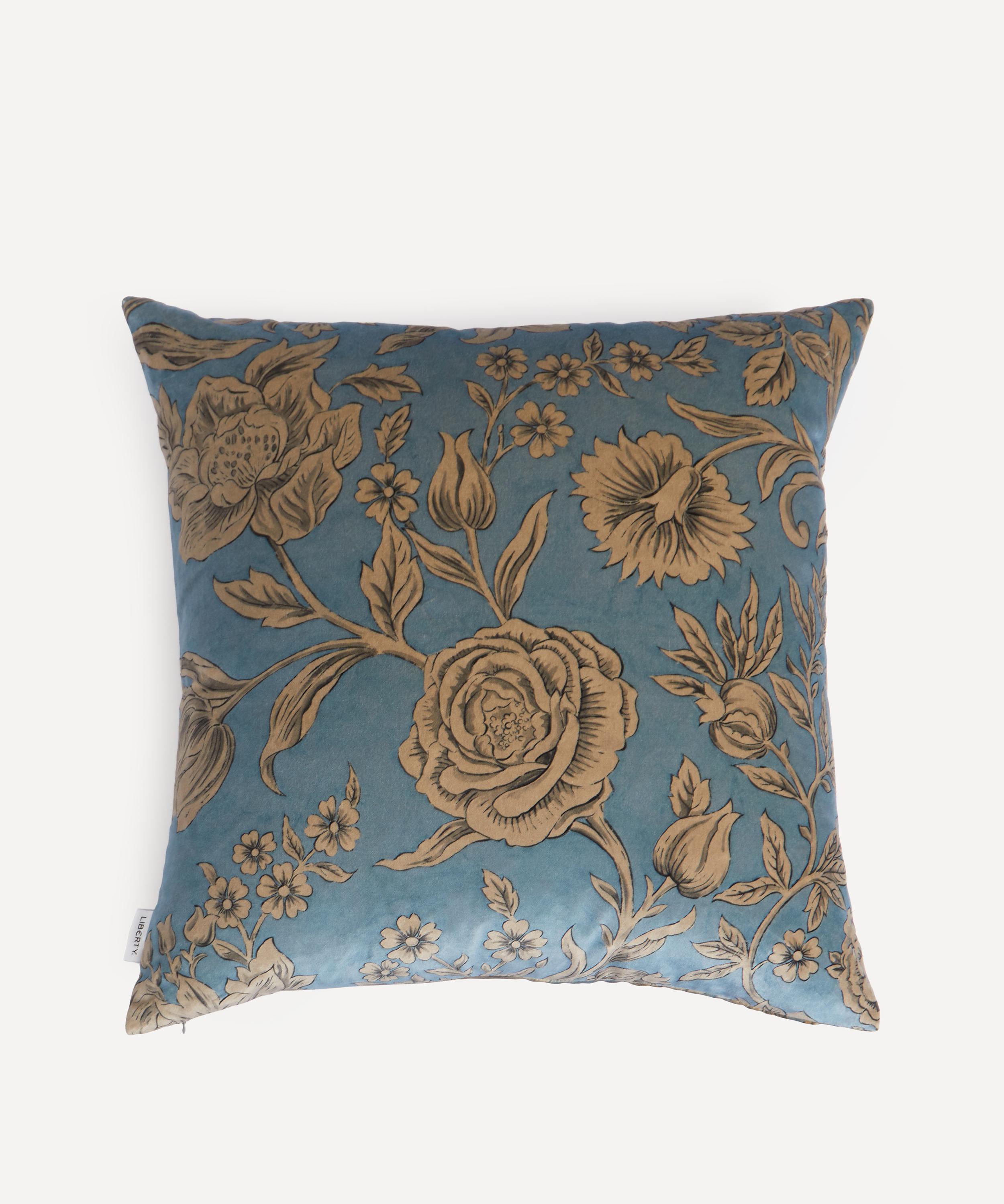 LIBERTY LIBERTY SAMBOURNE VINE VELVET CUSHION 