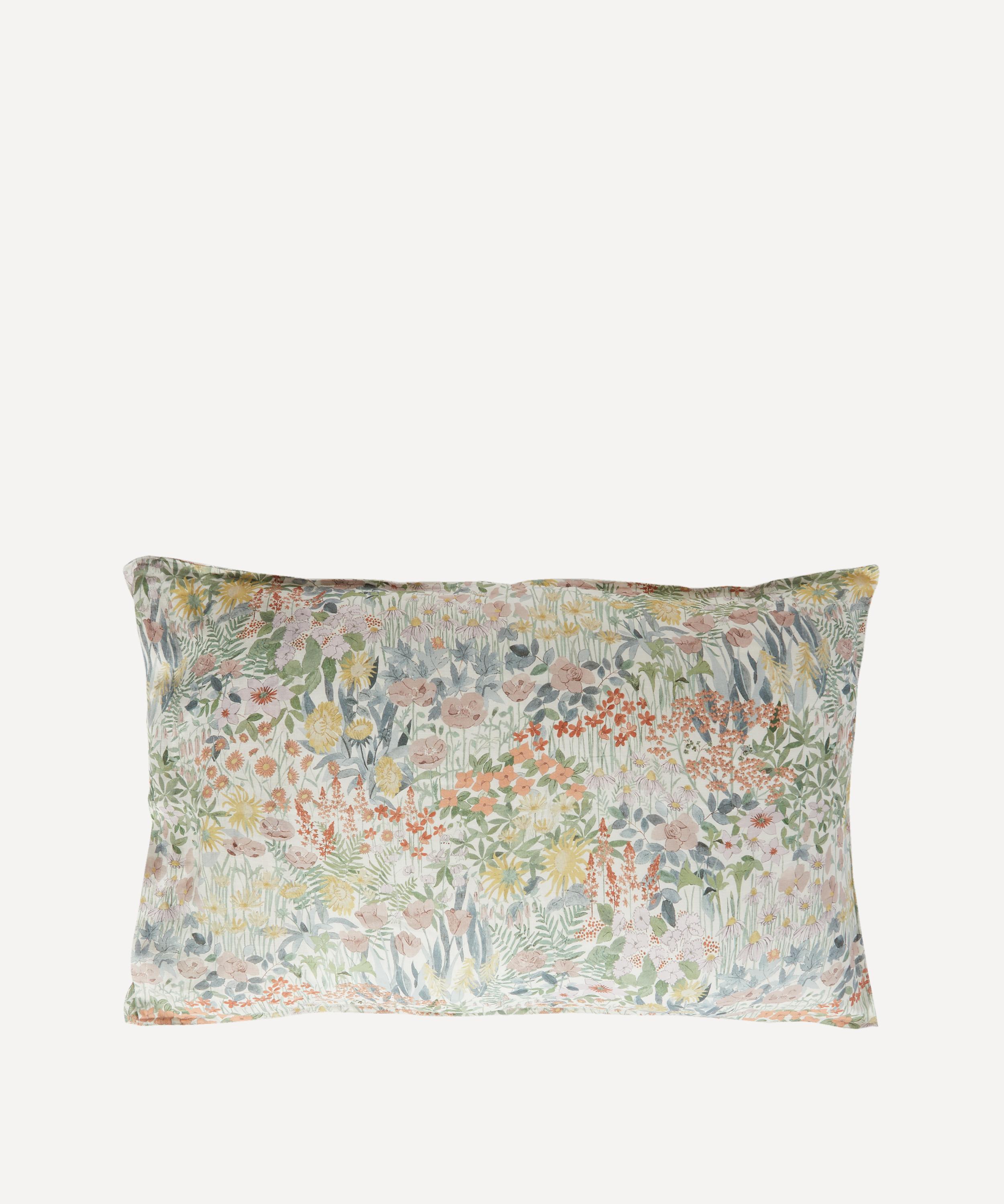 Shop Liberty Faria Meadow Linen Standard Pillowcase