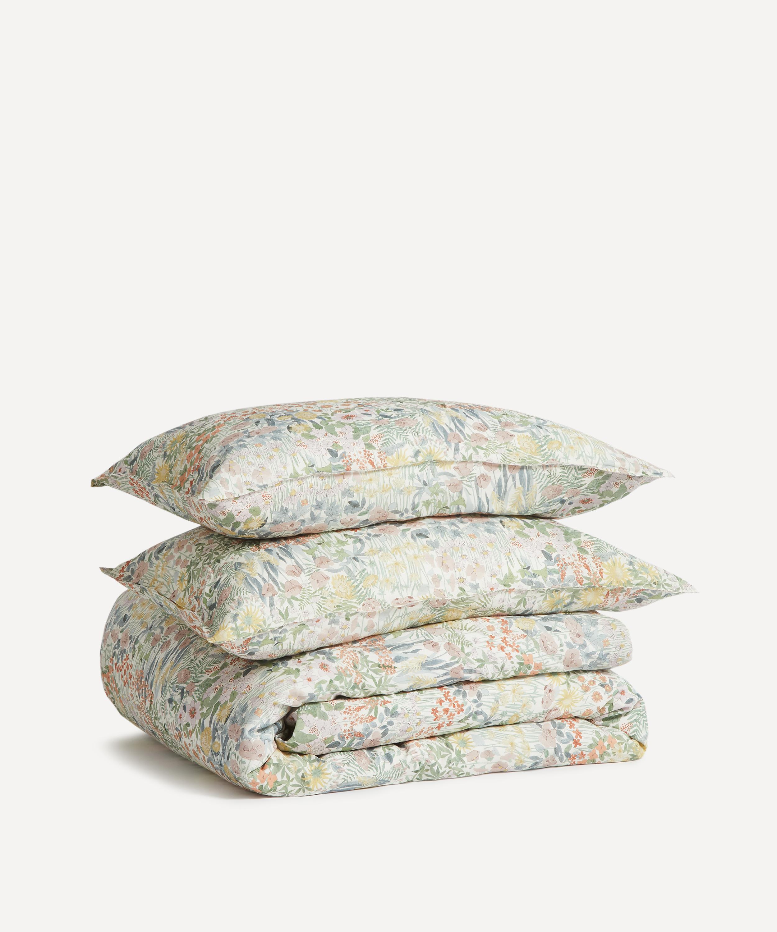 Shop Liberty Faria Meadow Linen Super King Duvet Cover Set