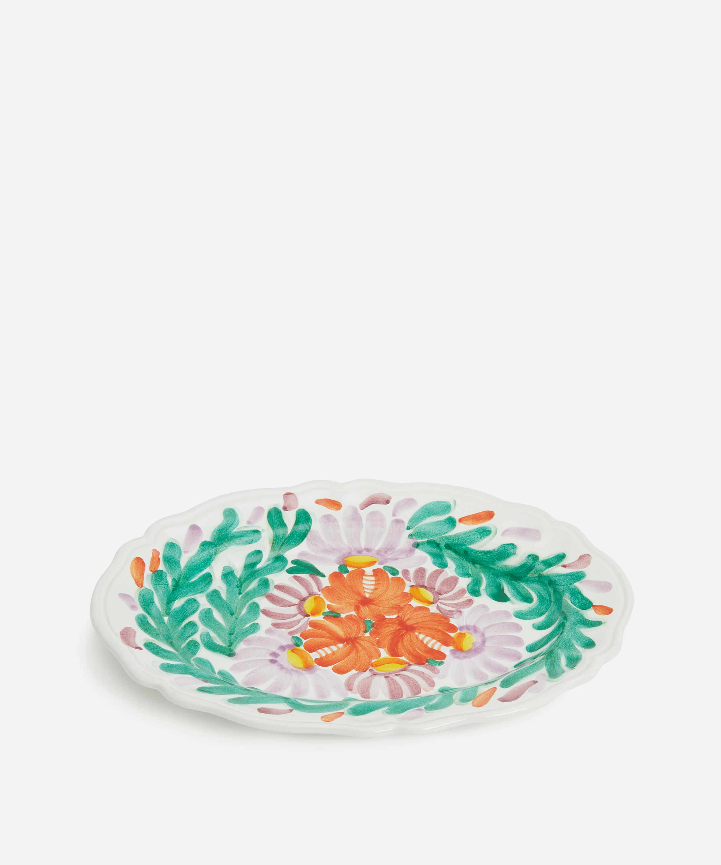 POPOLO POPOLO CAMPO DE' FIRORI OVAL SERVING PLATE 