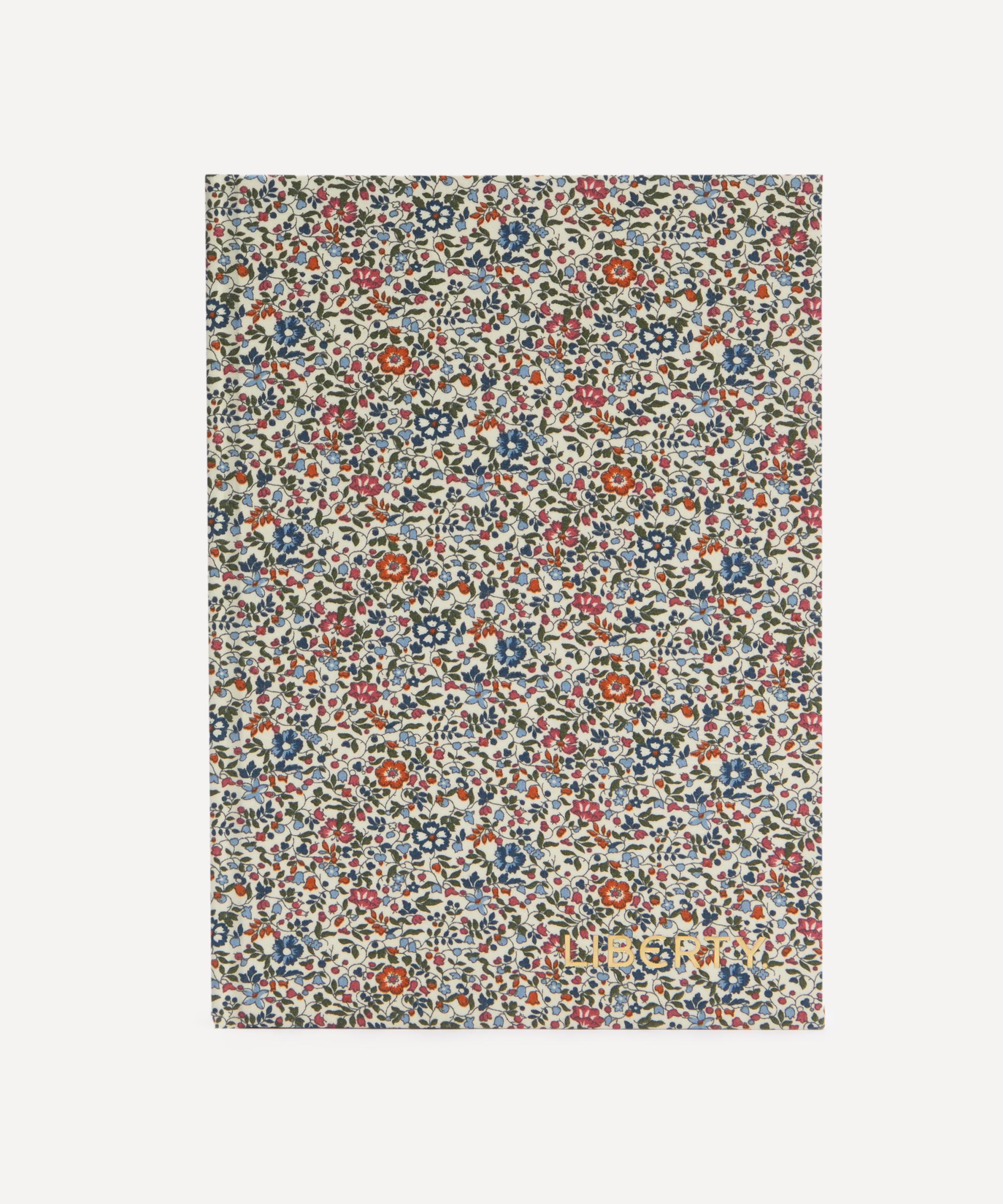 Liberty Katie And Millie Print Cotton A5 Lined Notebook