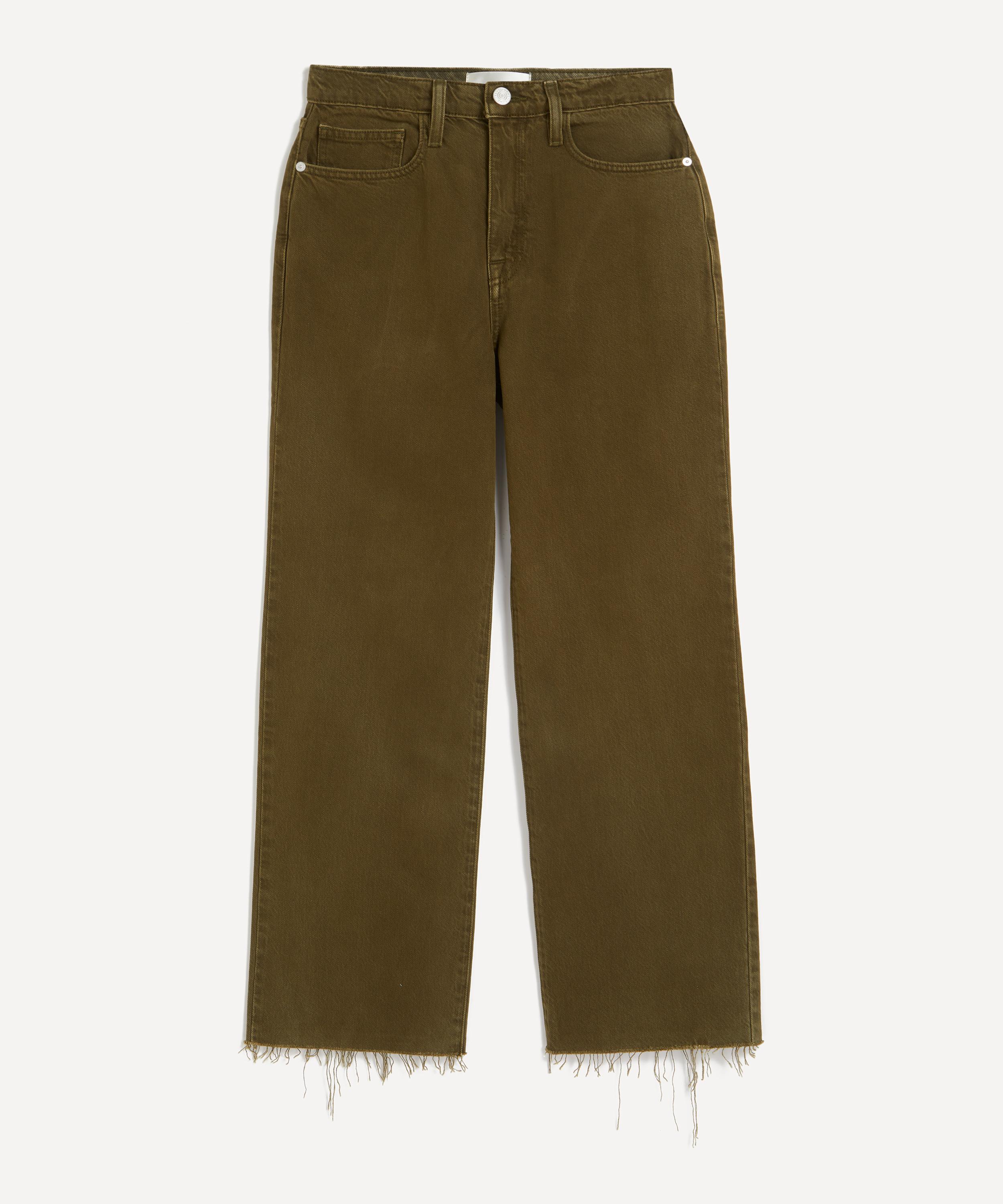 Frame Women's Cropped Le Jane Straight Leg Jeans