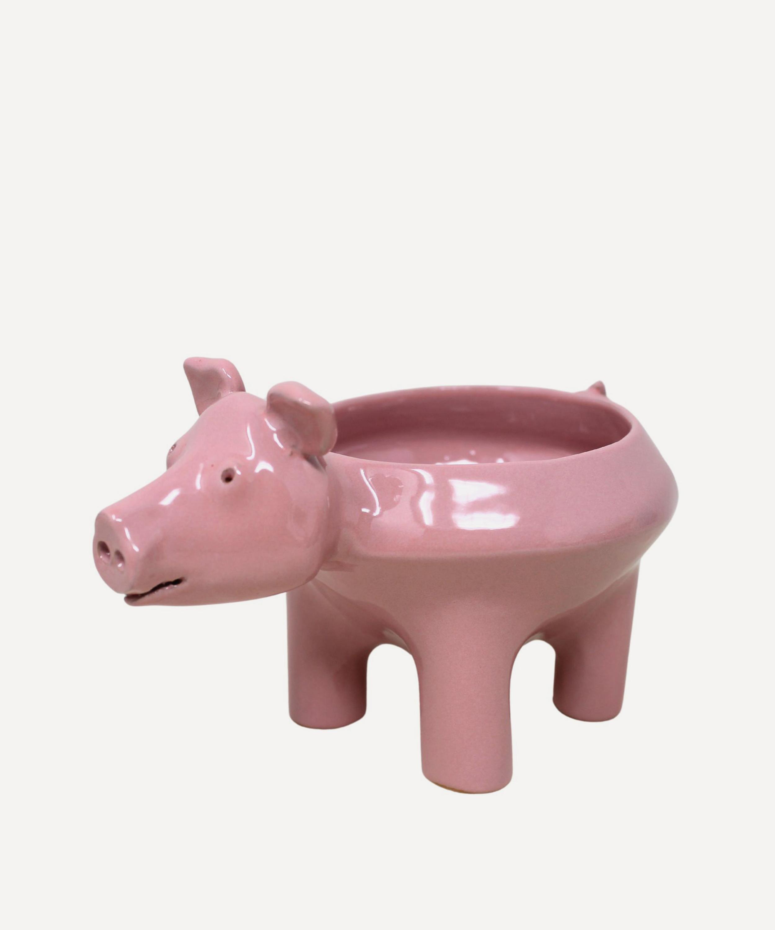 FREAKLAB FREAKLAB CERAMIC PIG BOWL 