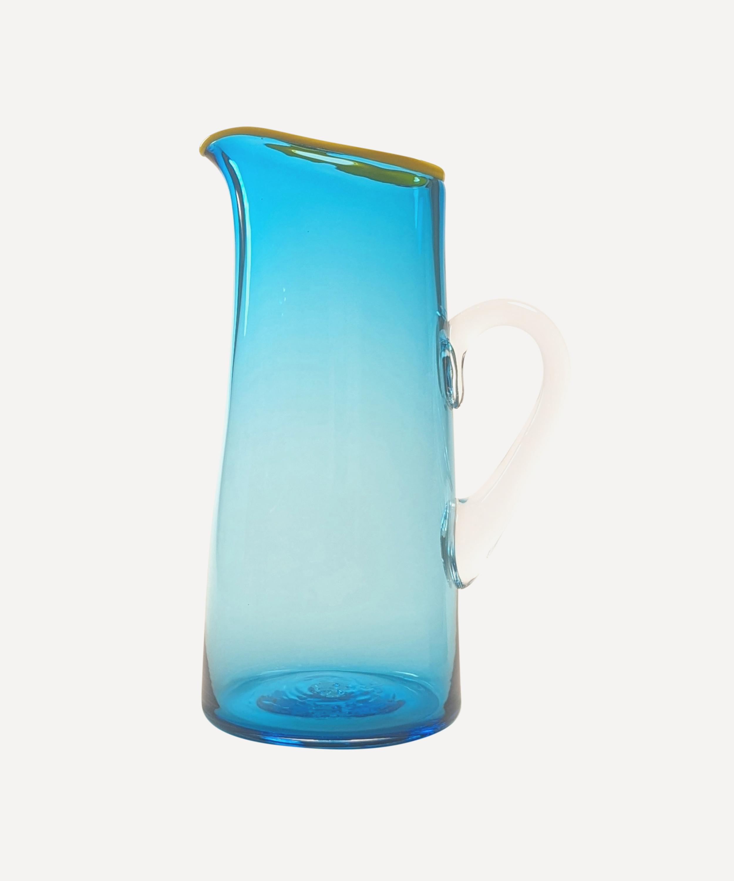 STEWART HEARN STEWART HEARN RAINBOW RIM CONICAL JUG 