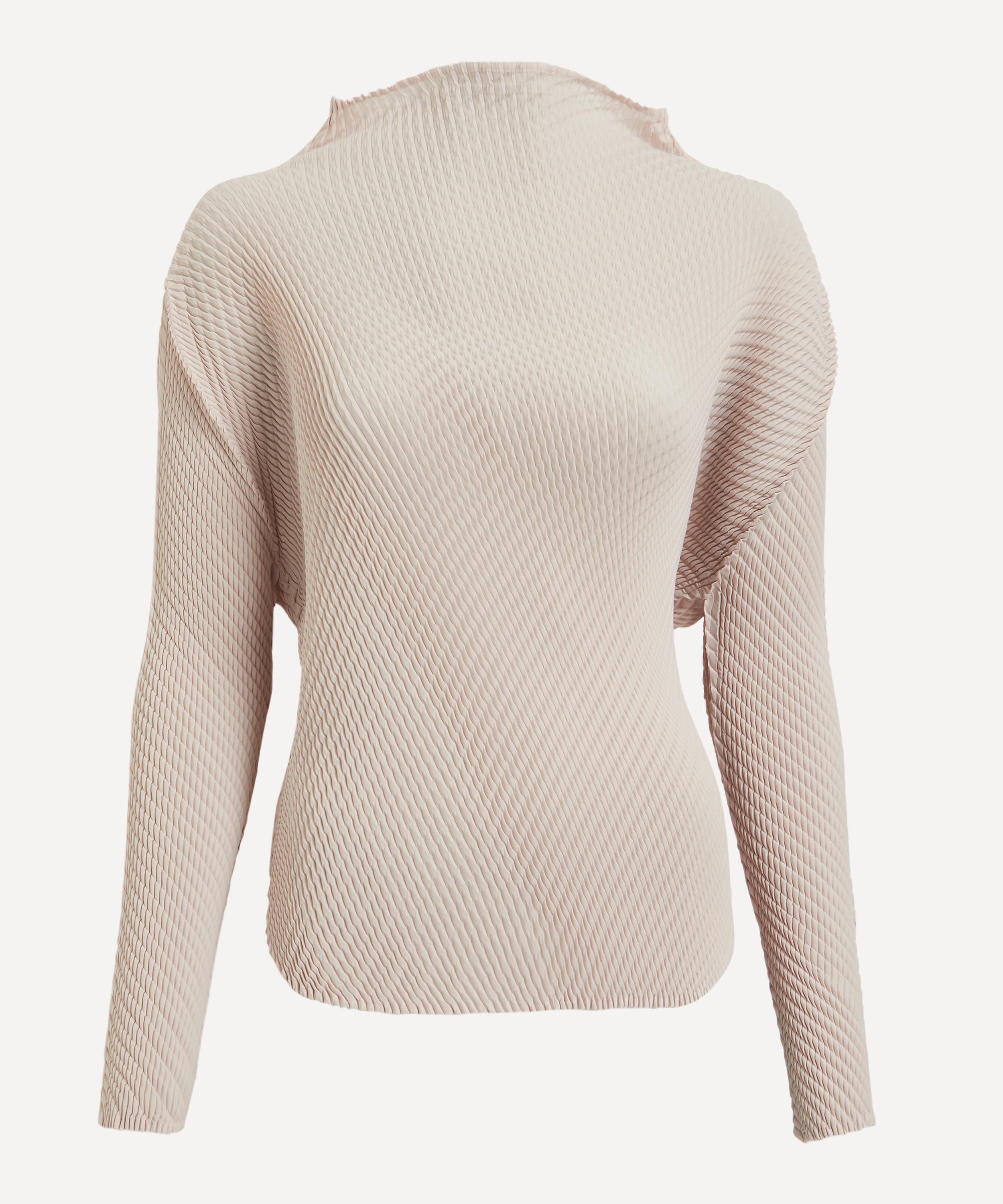 Issey Miyake Pleats Please  Women's Misty Pleats Long-sleeve Top