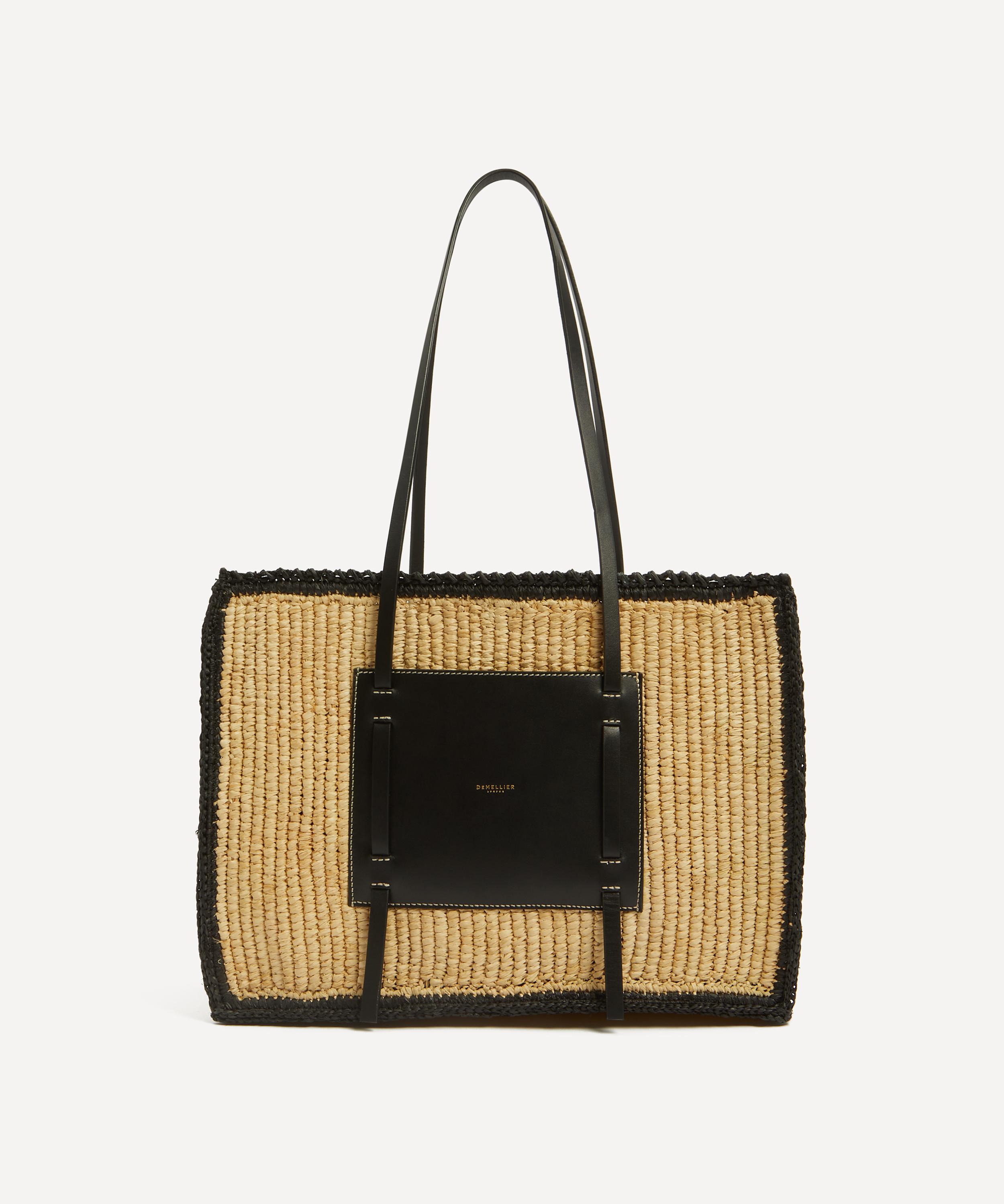 Demellier Women's Capri Raffia Tote Bag