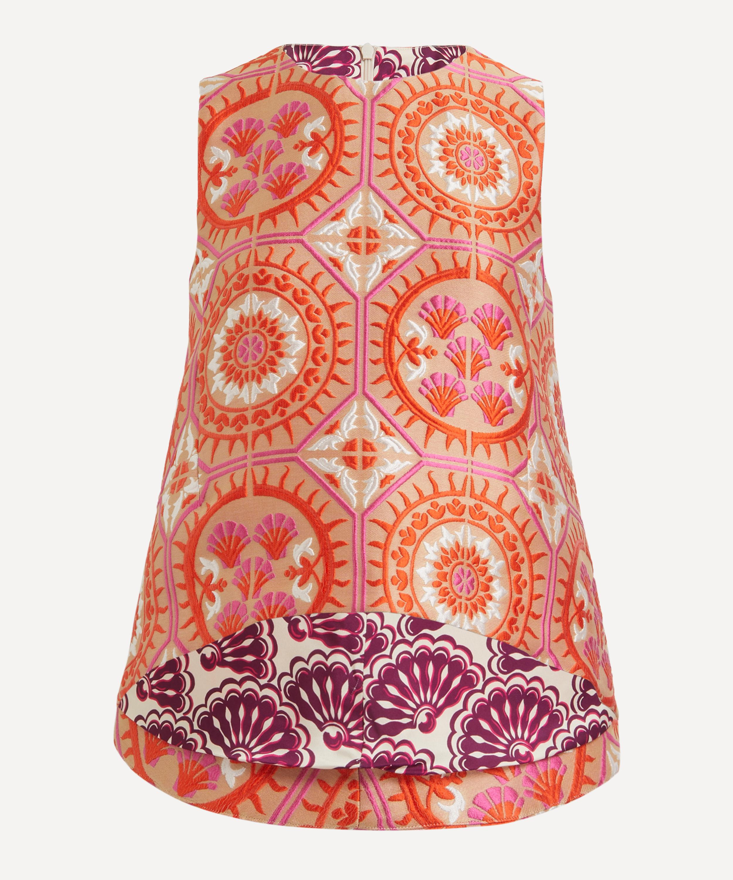 La Doublej Women's La Scala Sun Jacquard Top