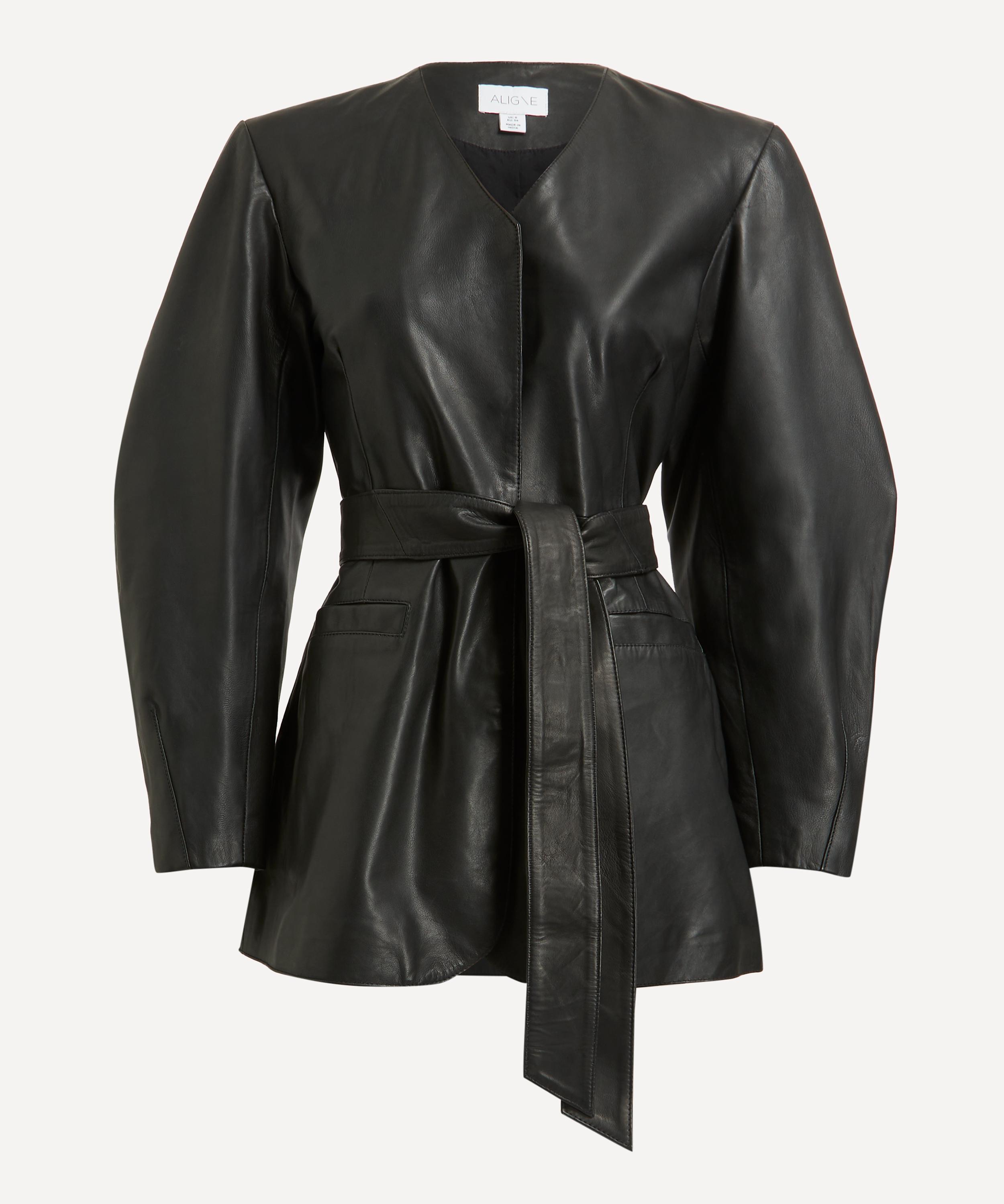 Aligne Women's Margaret Leather Blazer