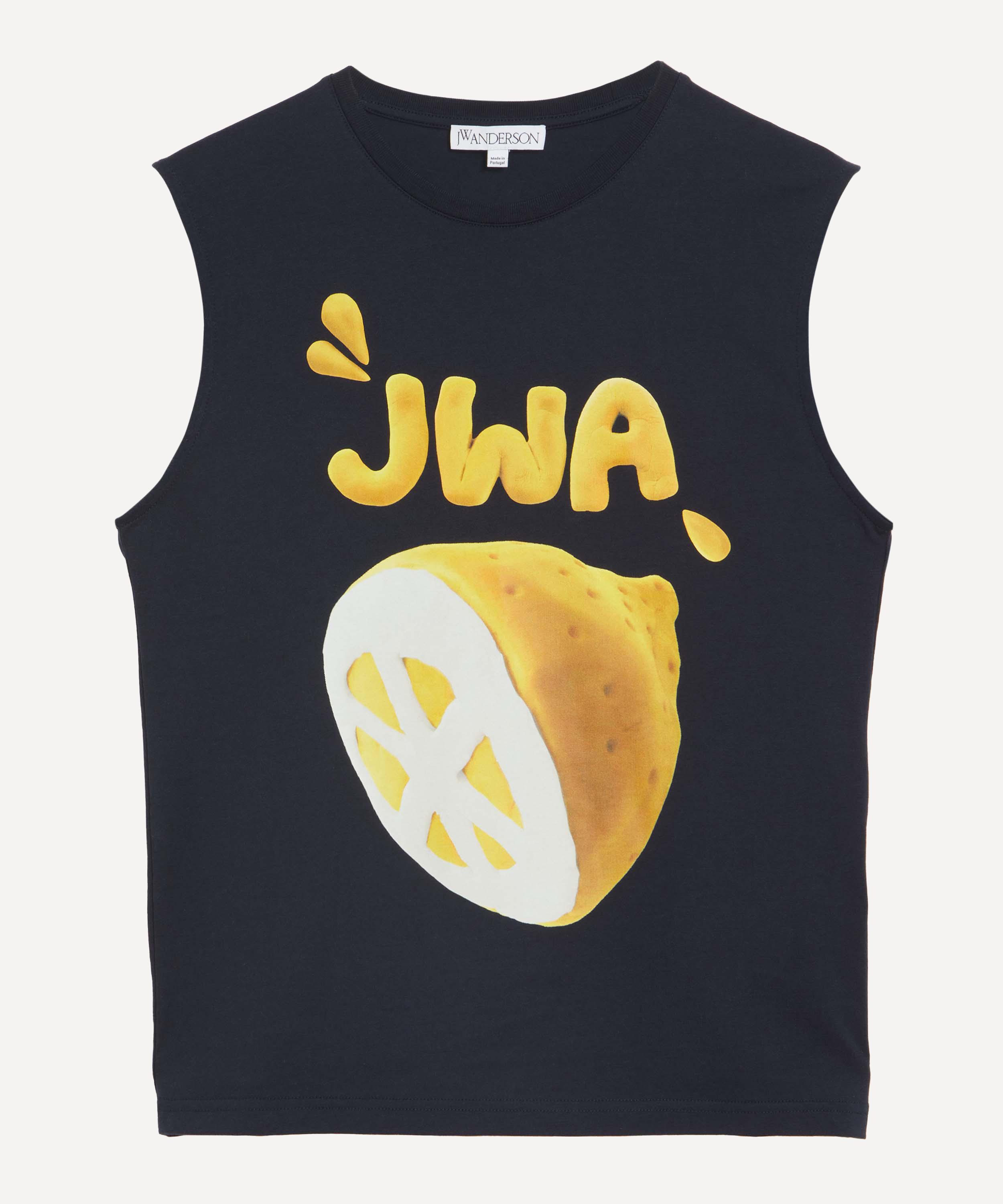 Jw Anderson Women's Lemon Print Tank Top