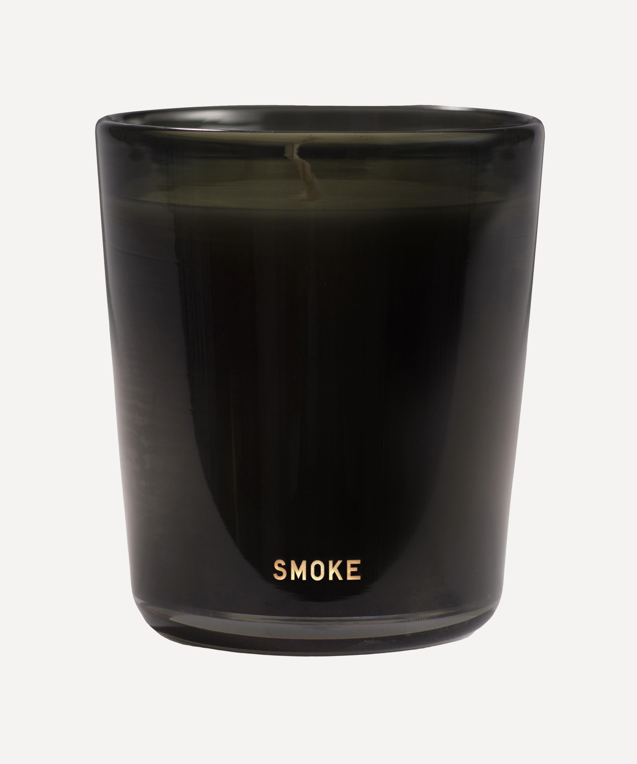 Perfumer H Smoke Handblown Refillable Scented Candle 325g In Black