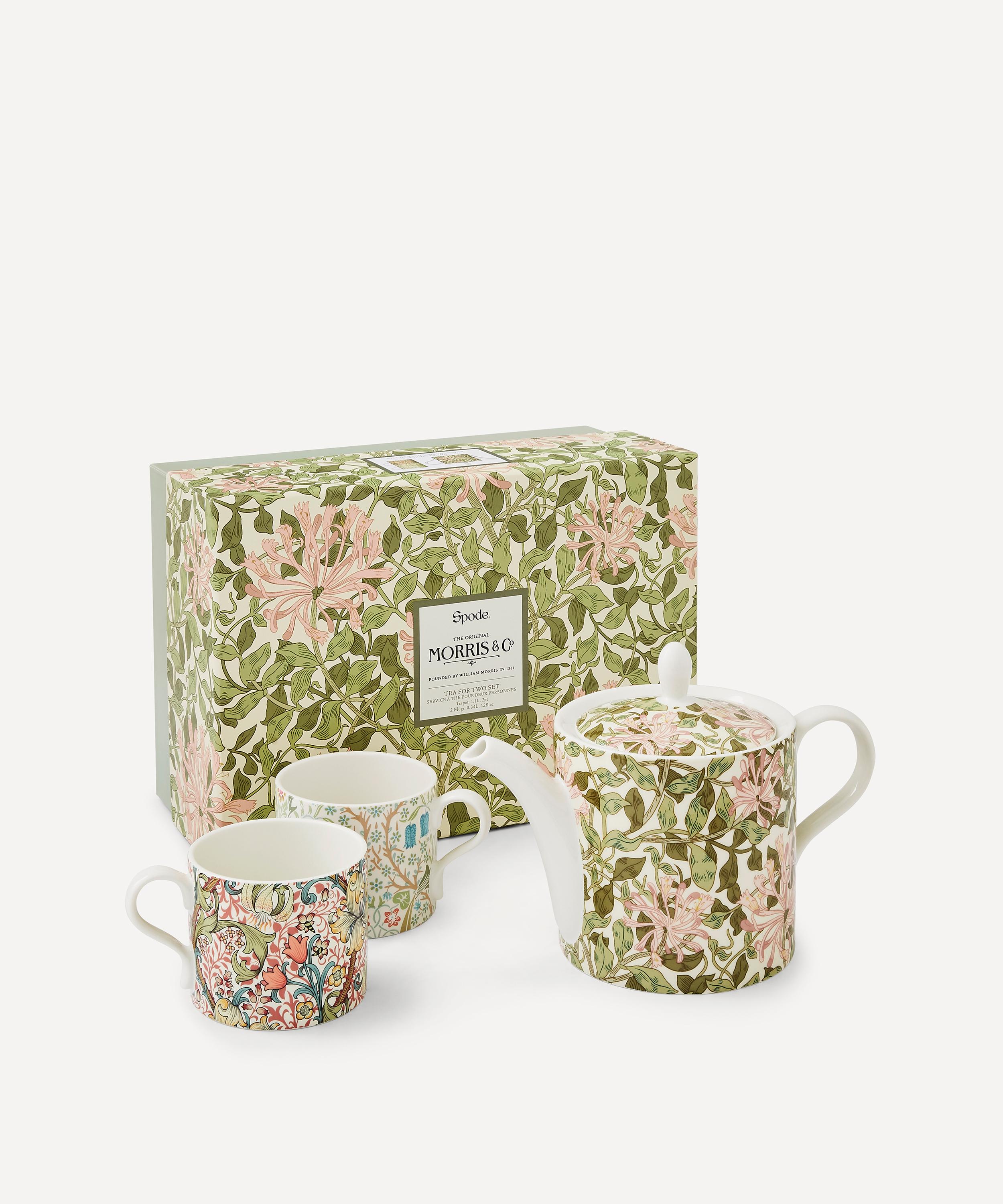 Spode X Morris And Co. Teapot And Mug Set