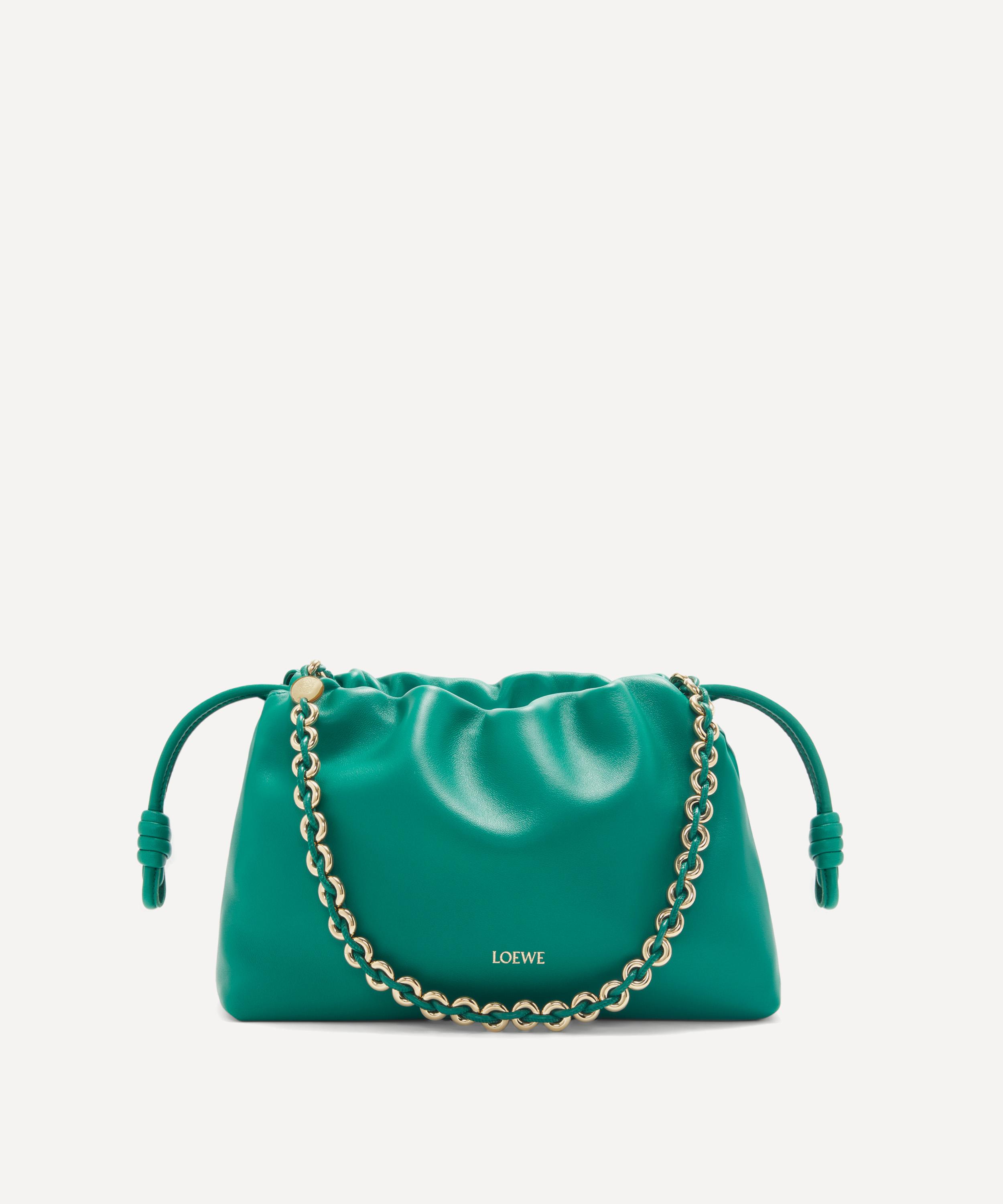 Loewe Women's Flamenco Leather Clutch Bag