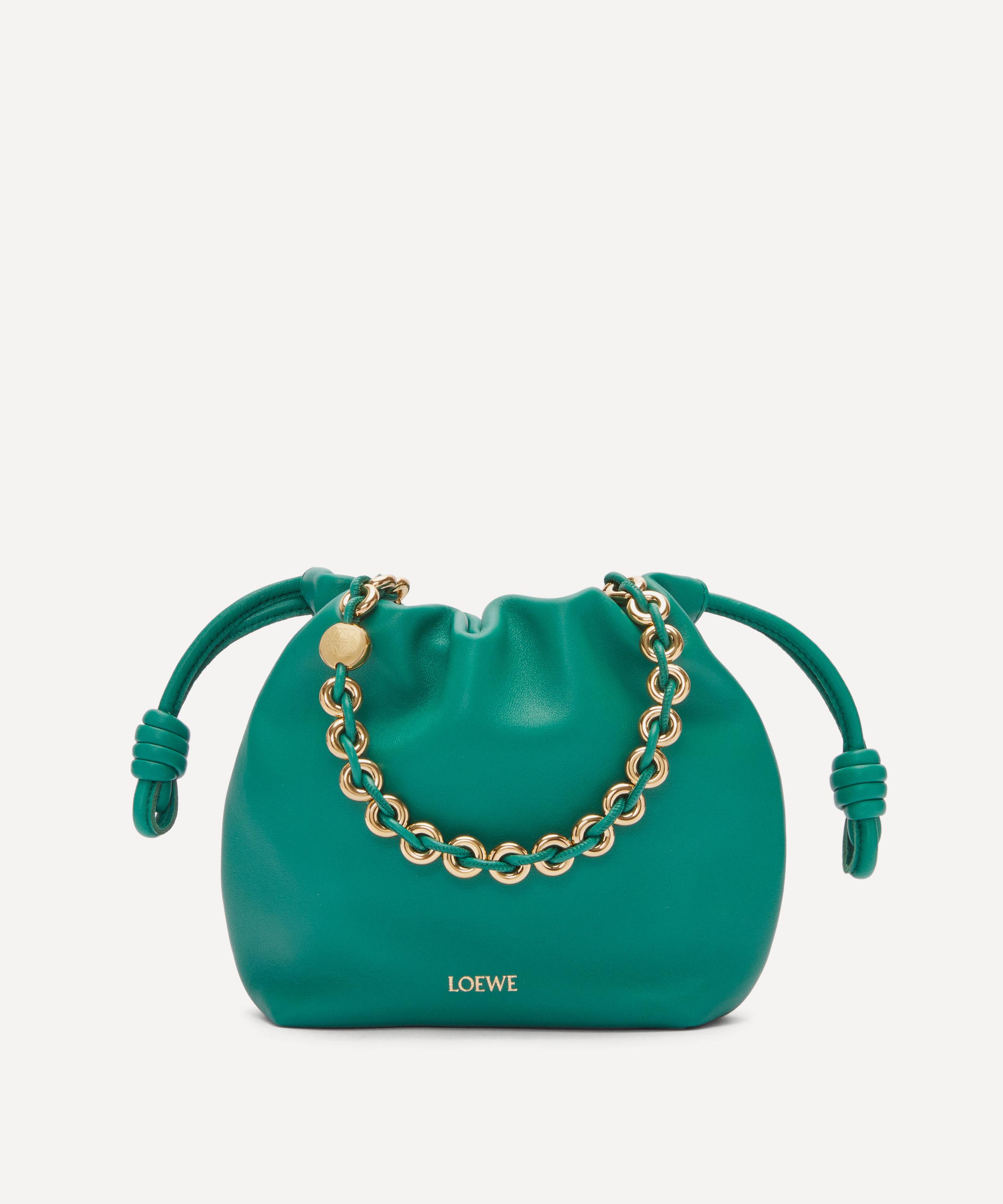 Loewe Women's Flamenco Mini Leather Clutch Bag