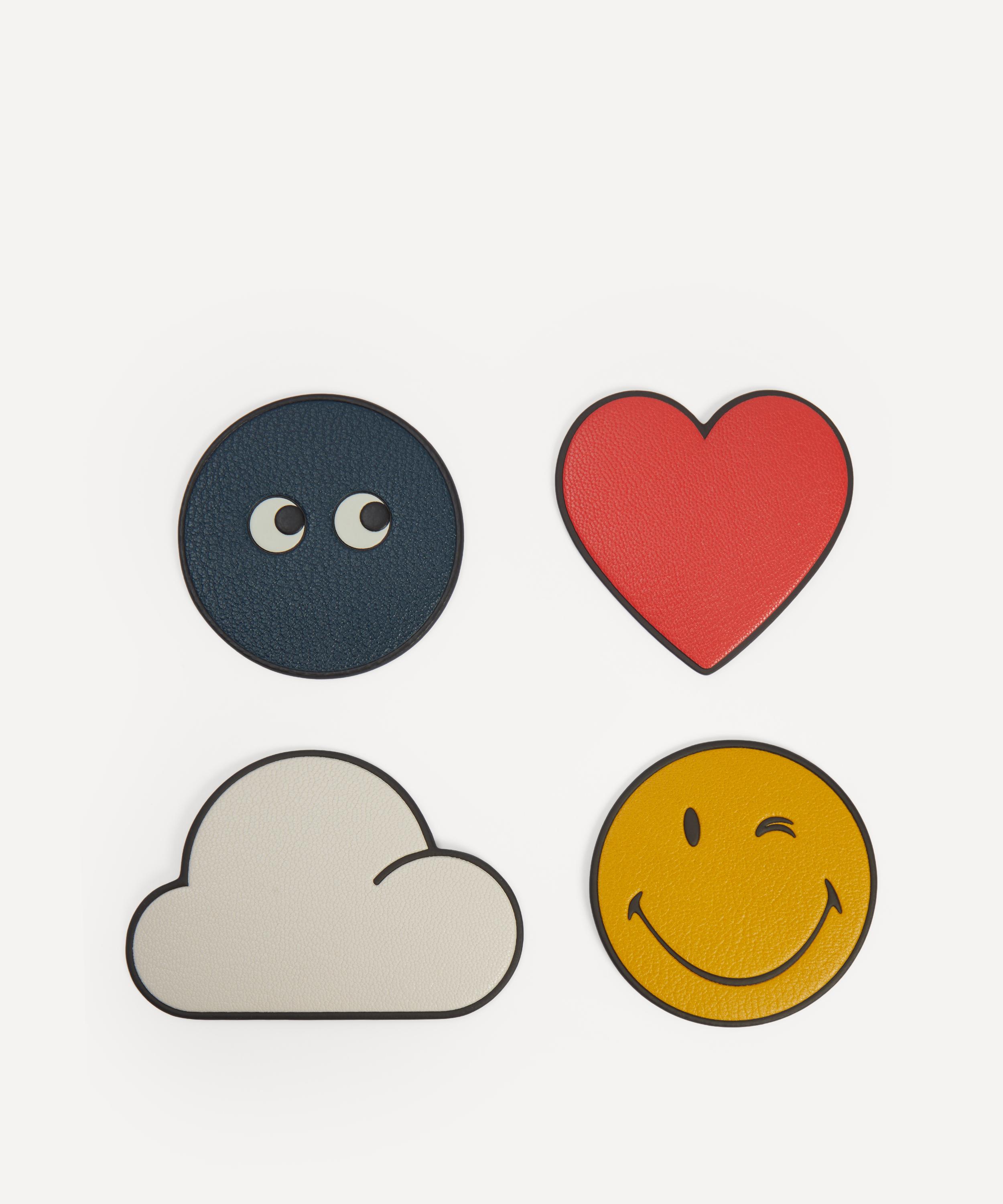 Anya Hindmarch Sticker Coasters Set Of 4