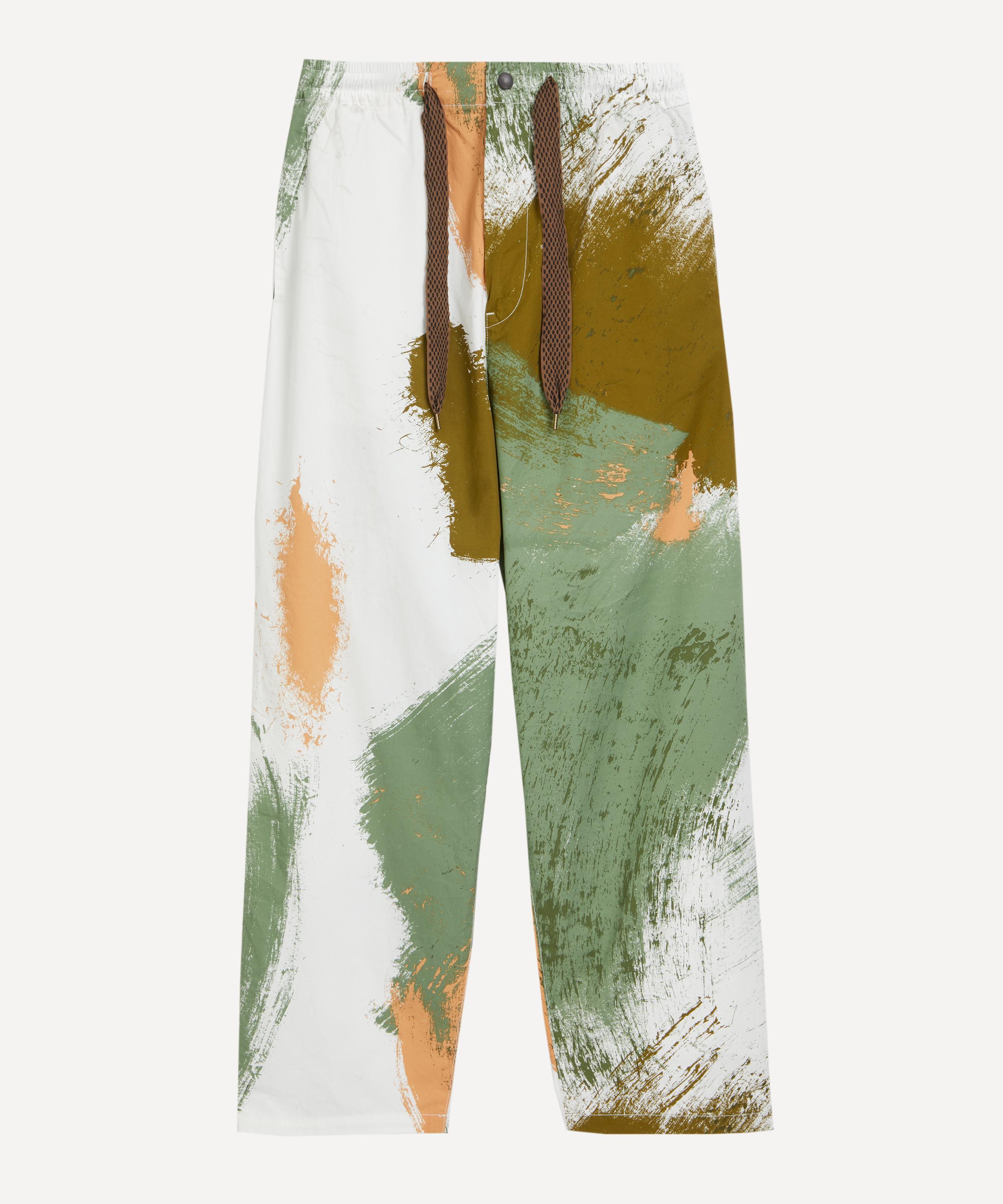 Shop Kapital Mens Combed Burberry Brushed Camo Easy Pants